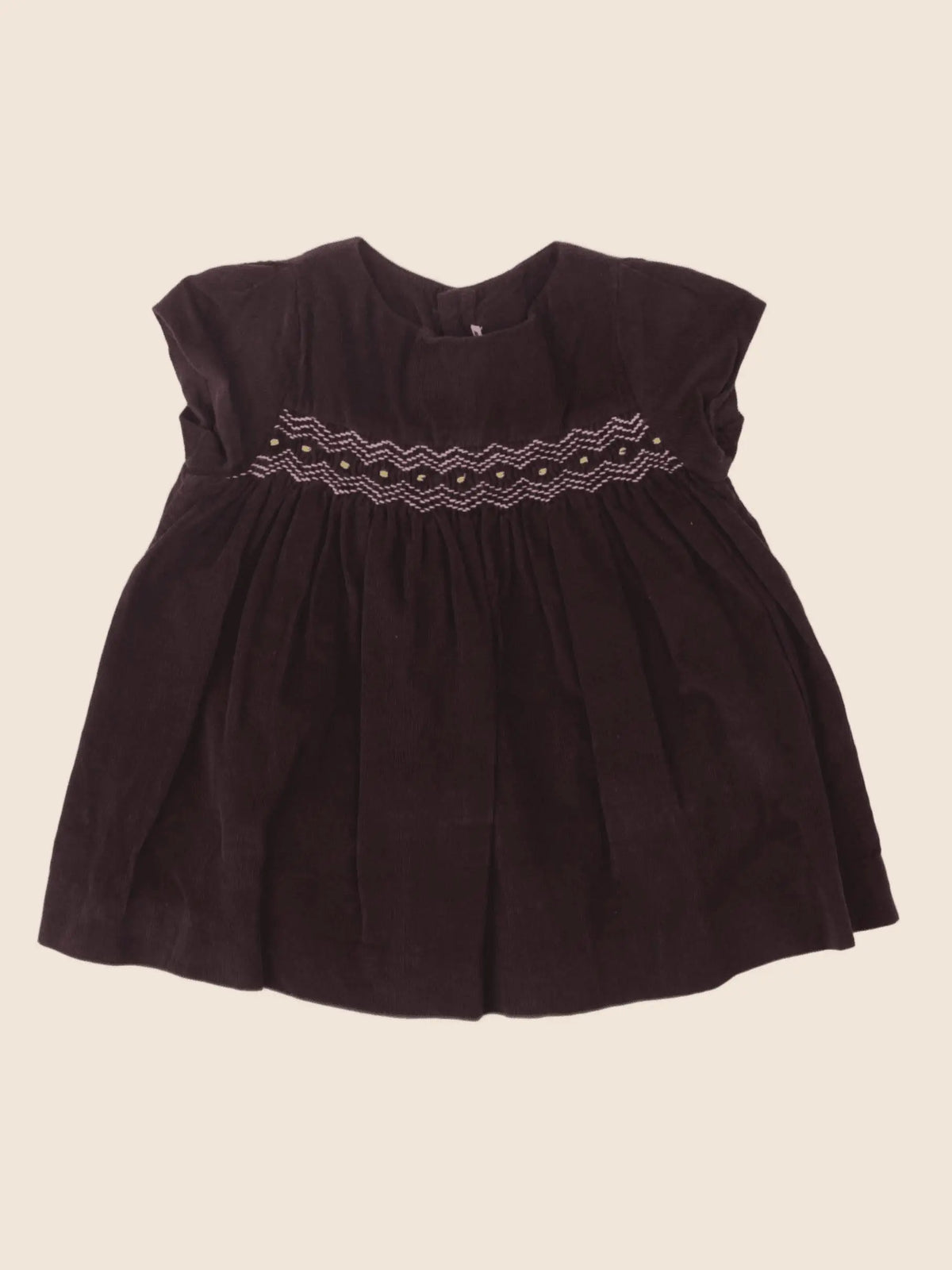 Jacadi - robe marron - 6 mois