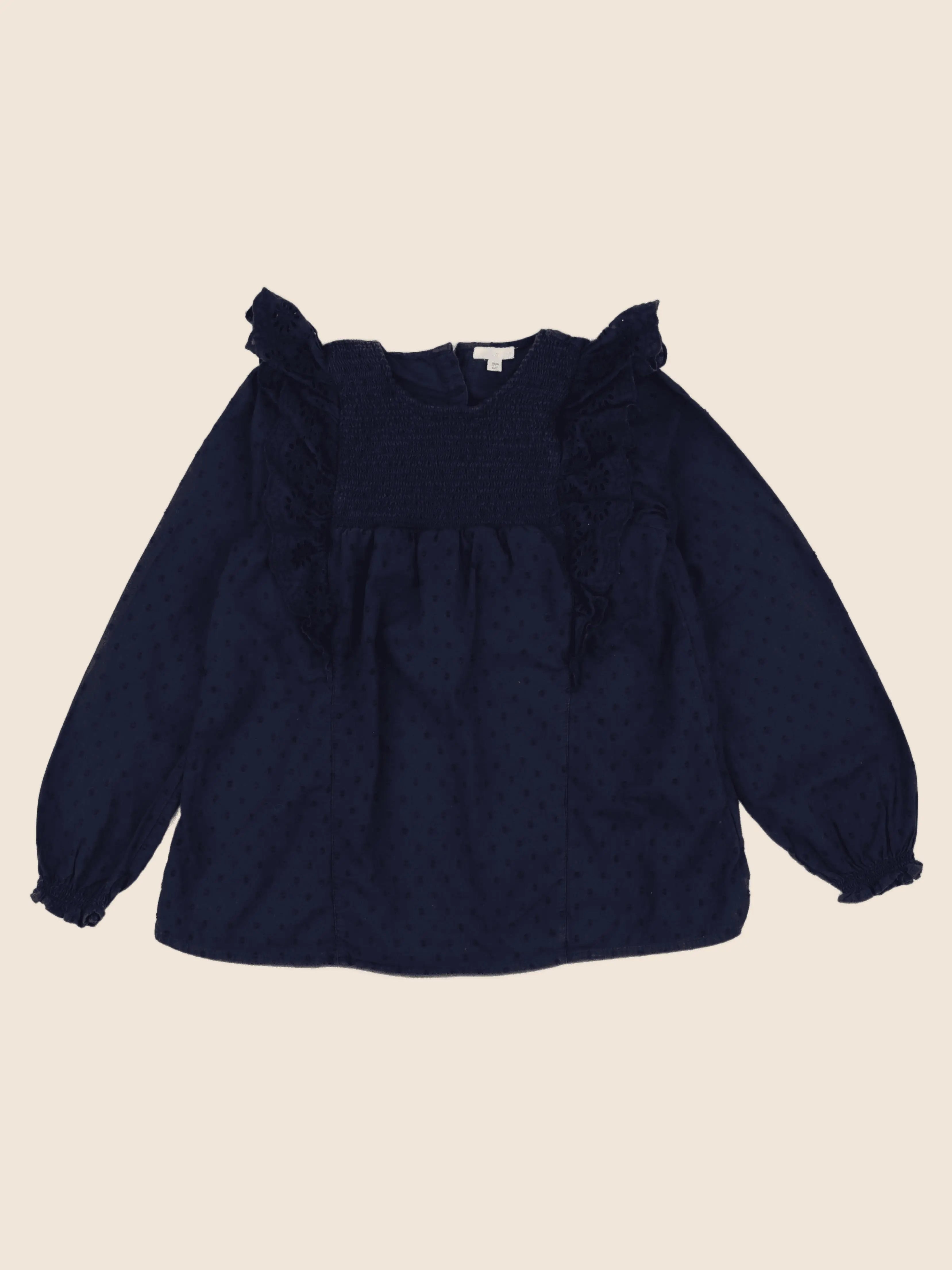 Vertbaudet - blouse bleu - 14 ans