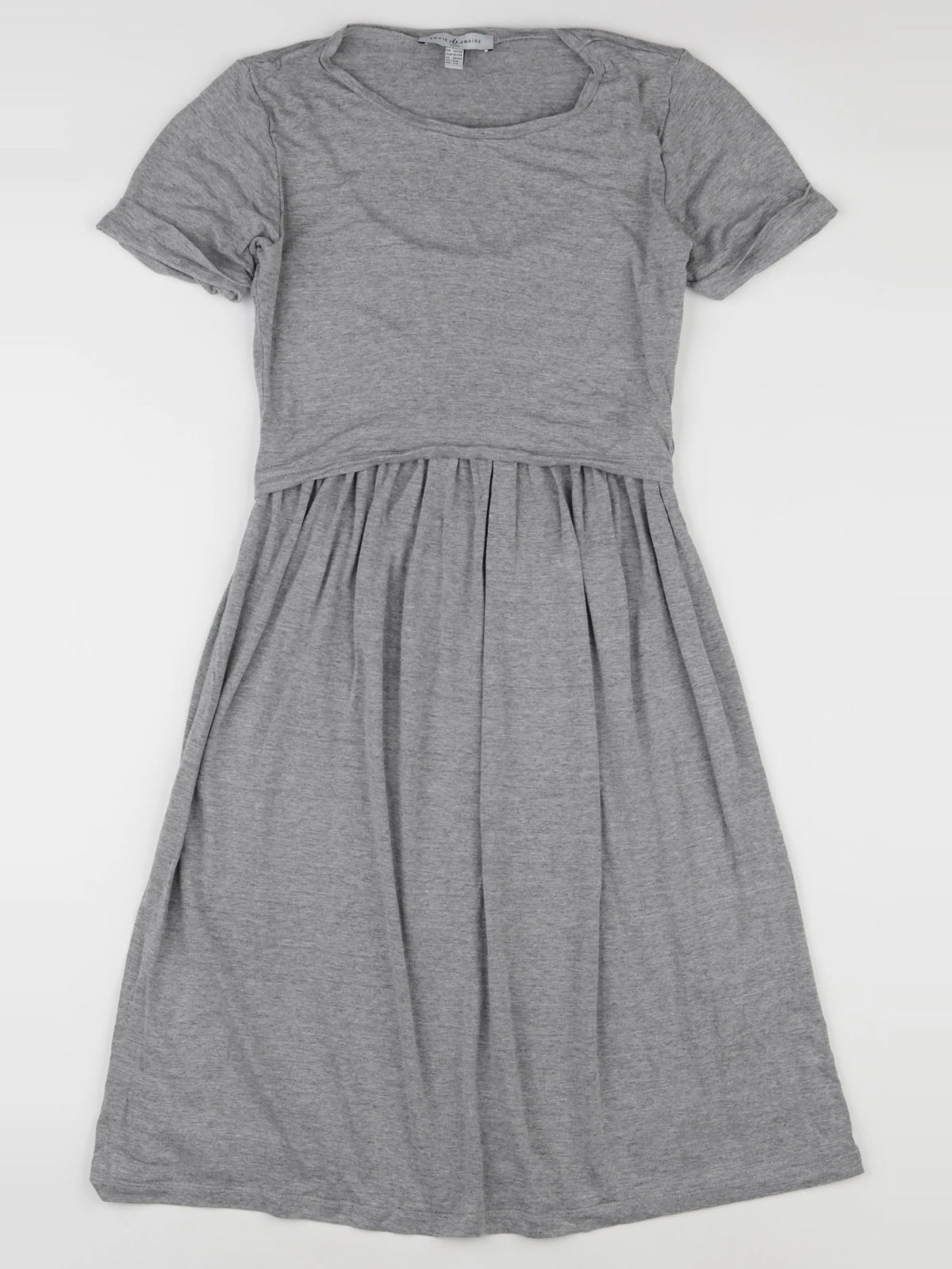 Envie de fraise - robe allaitement gris - 34 à 36