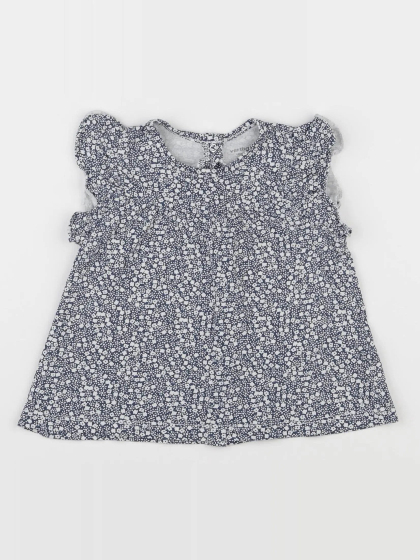 Vertbaudet - tee-shirt bleu - 18 mois