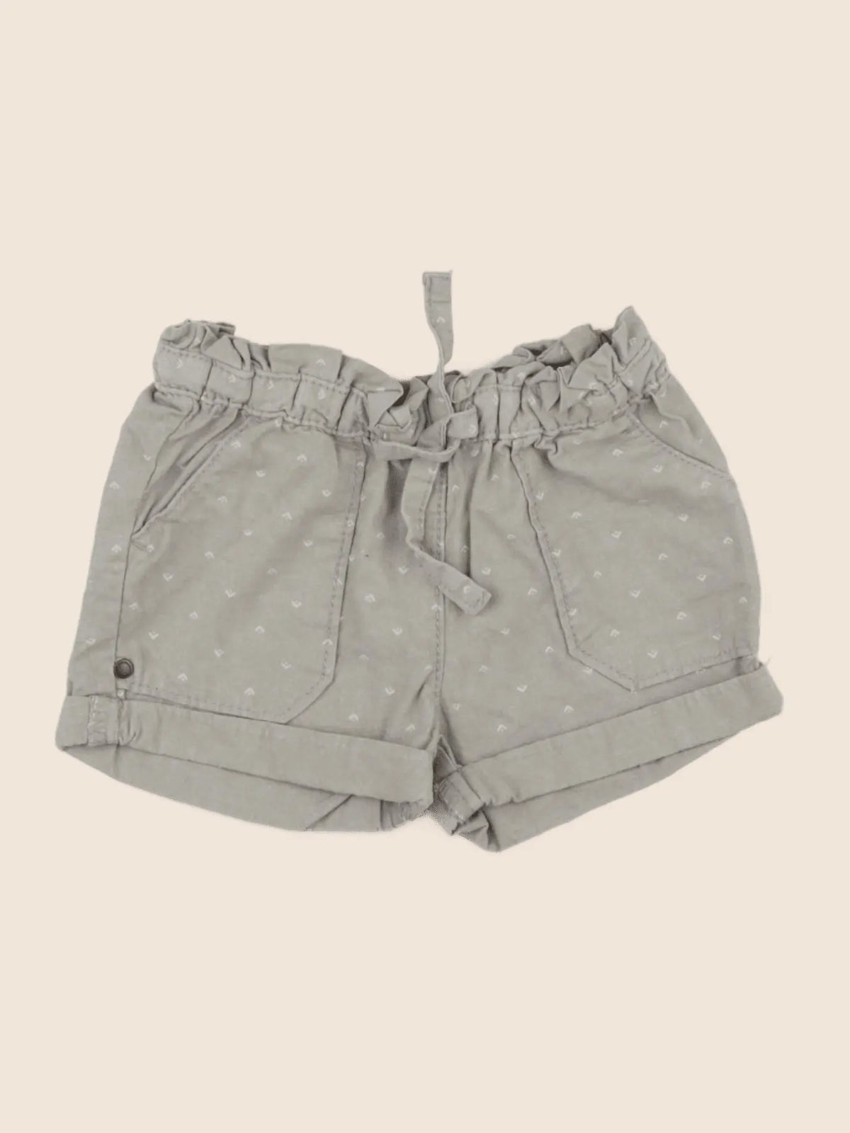 Vertbaudet - short taupe - 18 mois