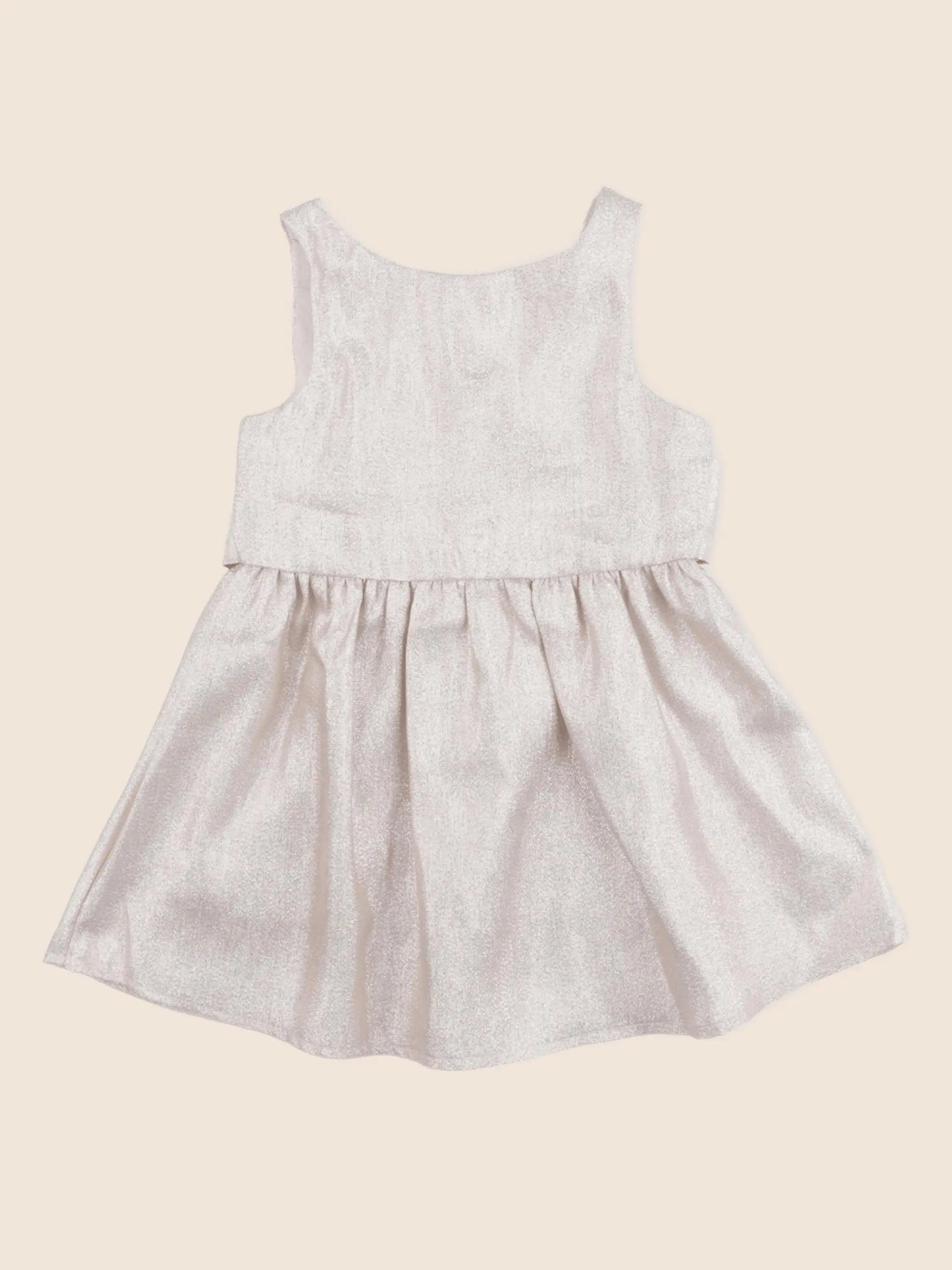 Vertbaudet - robe or - 2 ans