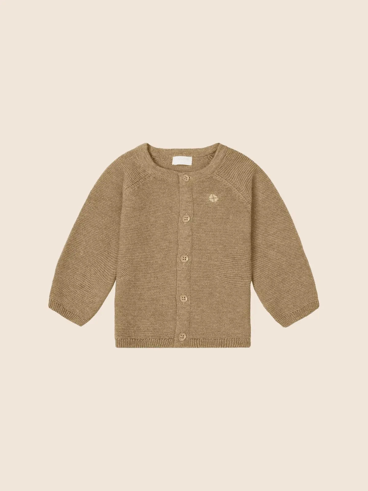 Gilet tricot NAGA vert, beige
