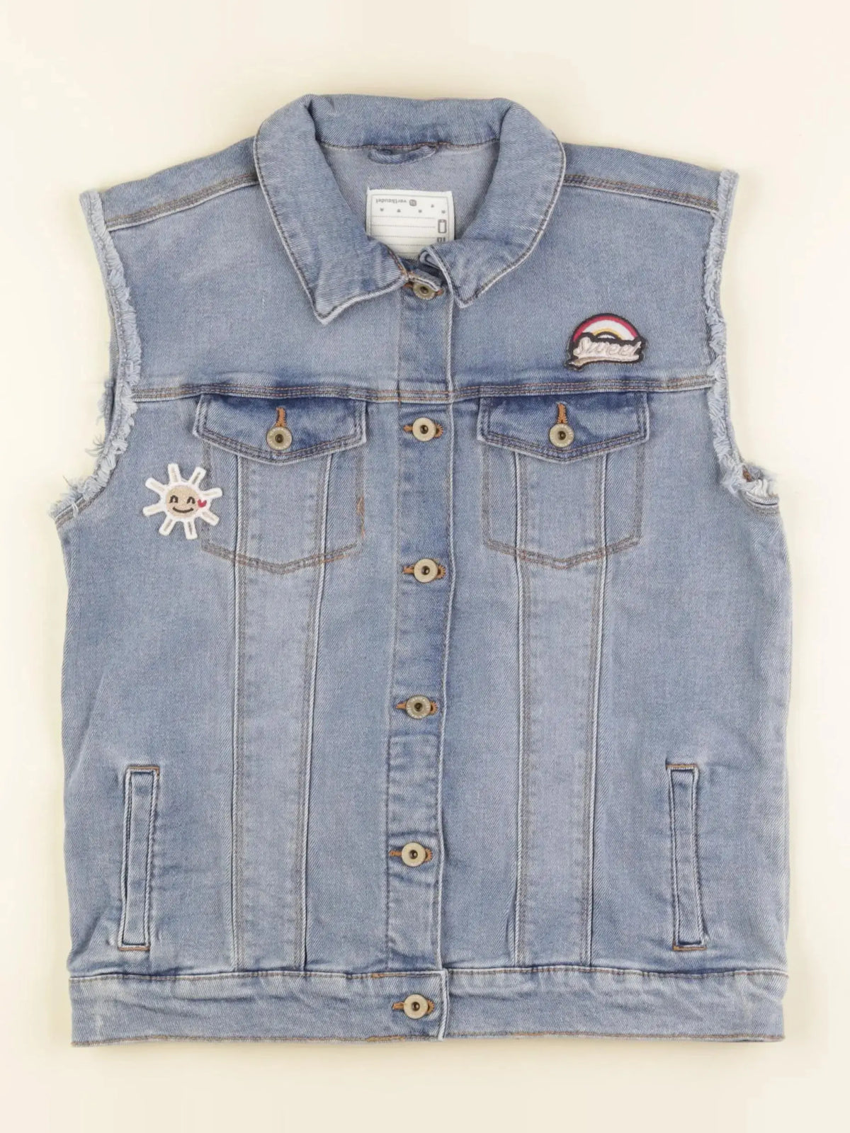 Vertbaudet - veste bleu - 12 ans