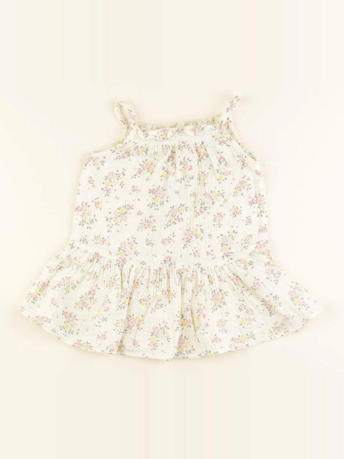 Vertbaudet - robe jaune - 18 mois