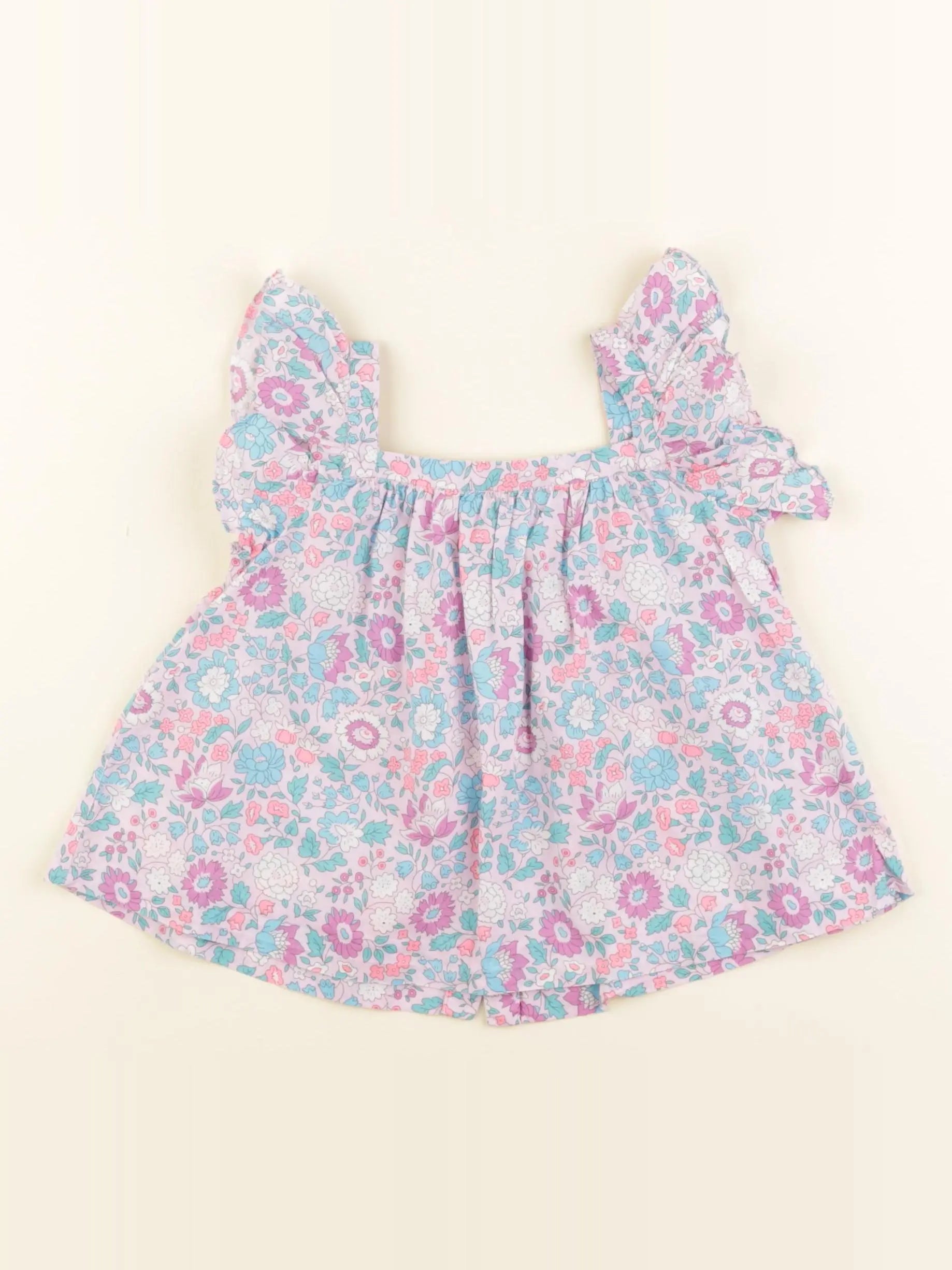 Jacadi - blouse liberty violet - 24 mois