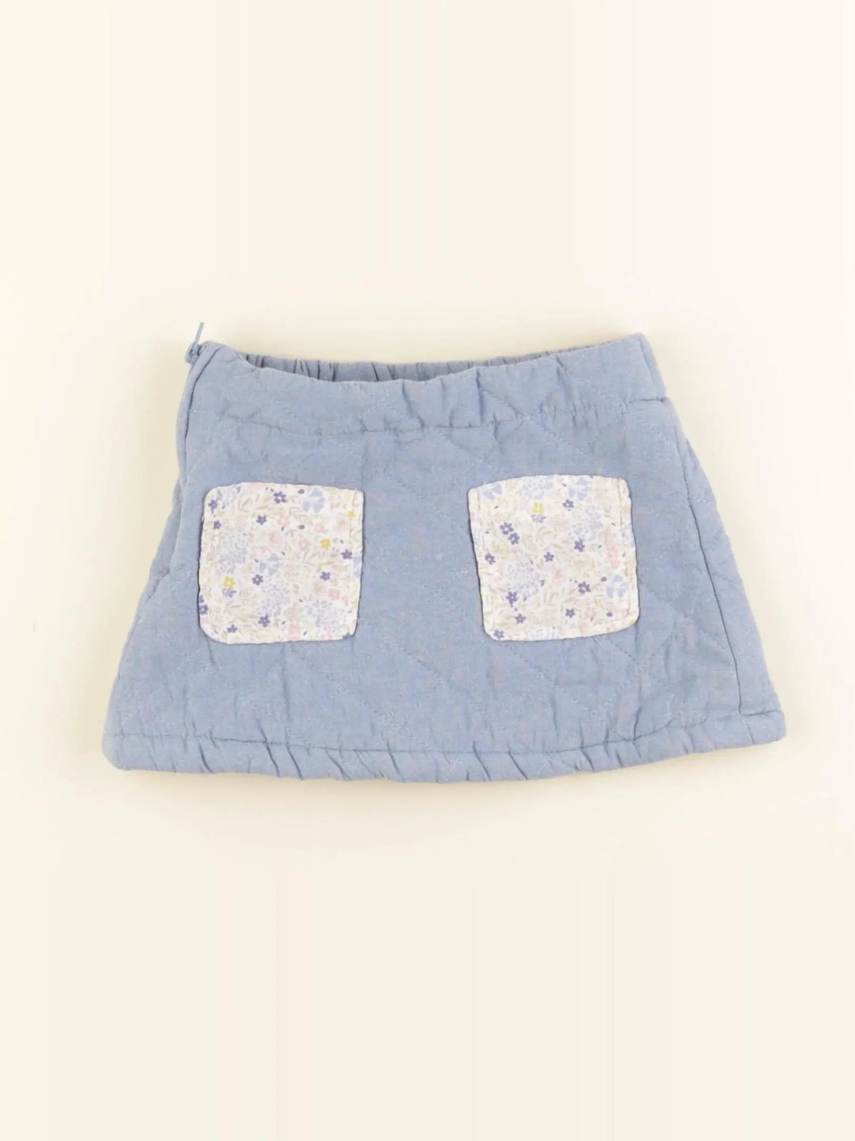 Vertbaudet - jupe bleu - 4 ans
