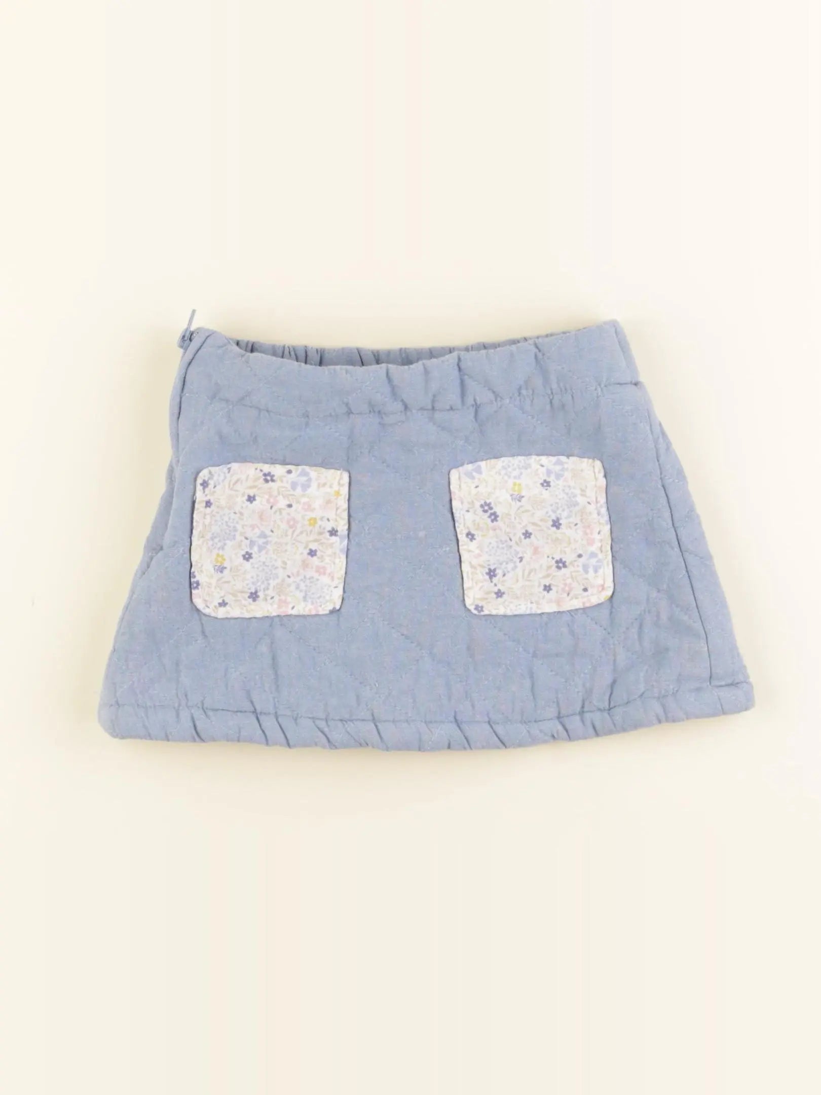 Vertbaudet - jupe bleu - 4 ans
