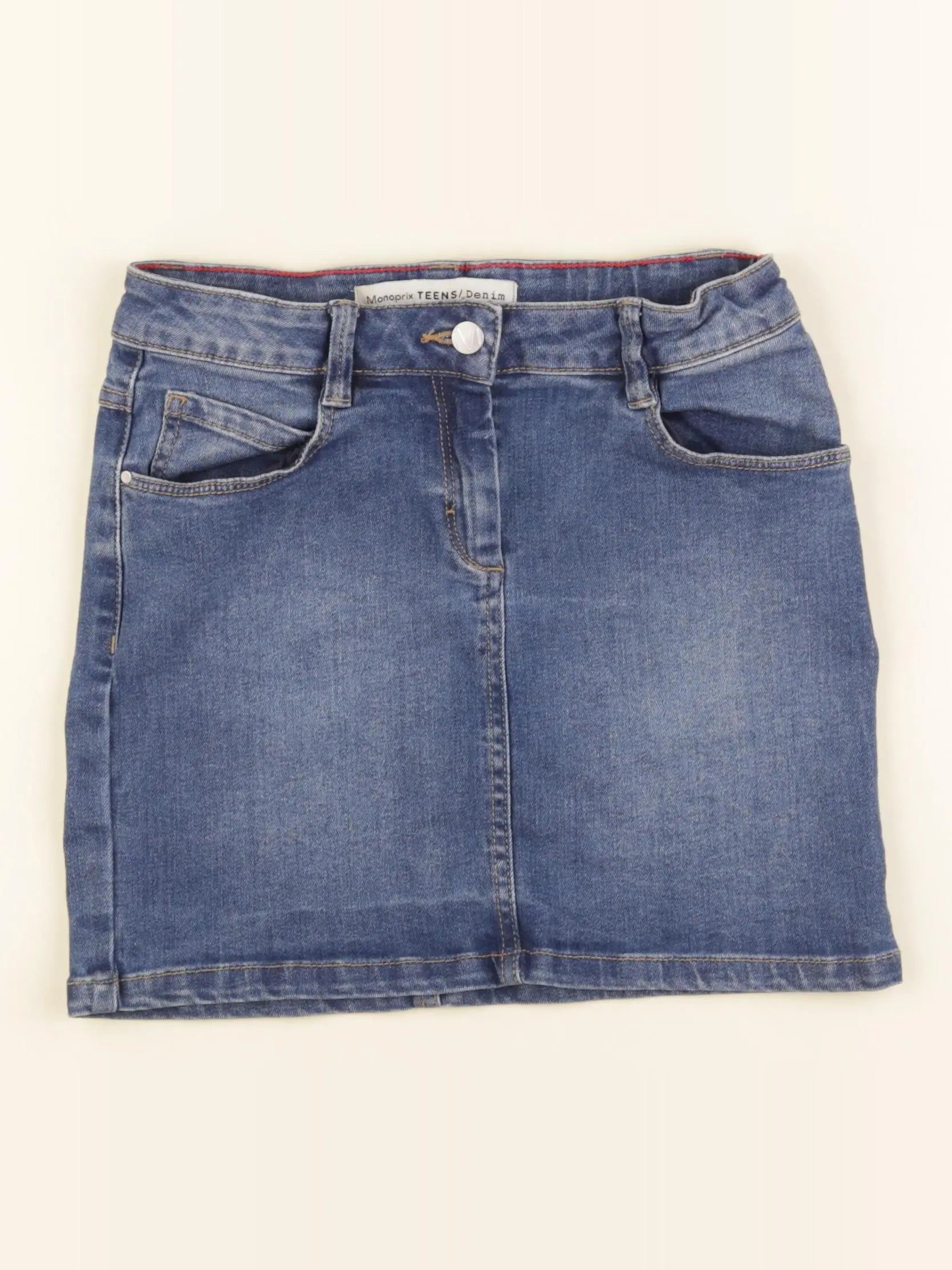 Monoprix - jupe bleu - 12 ans