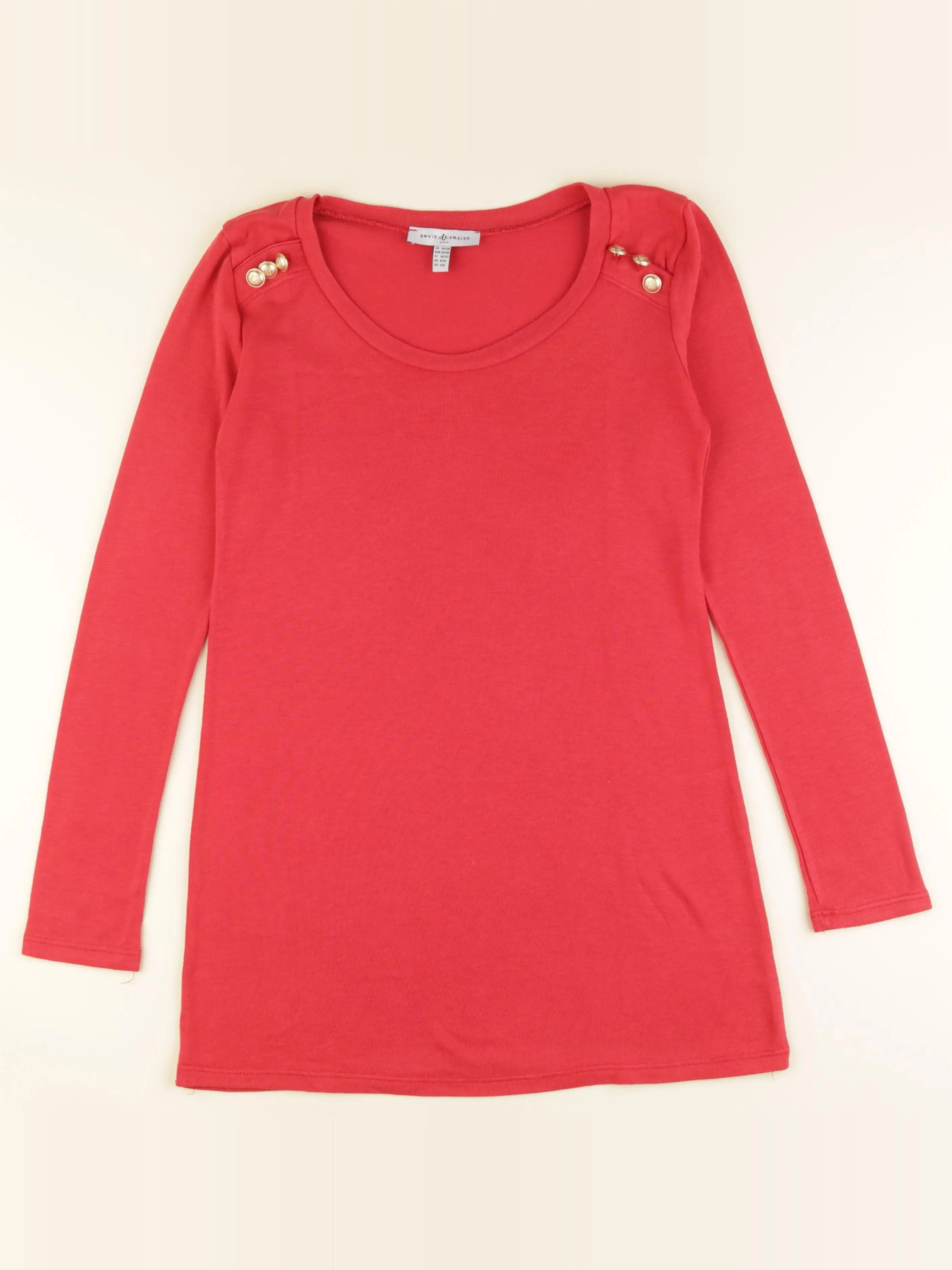Envie de fraise - pull grossesse rose - 36 à 38