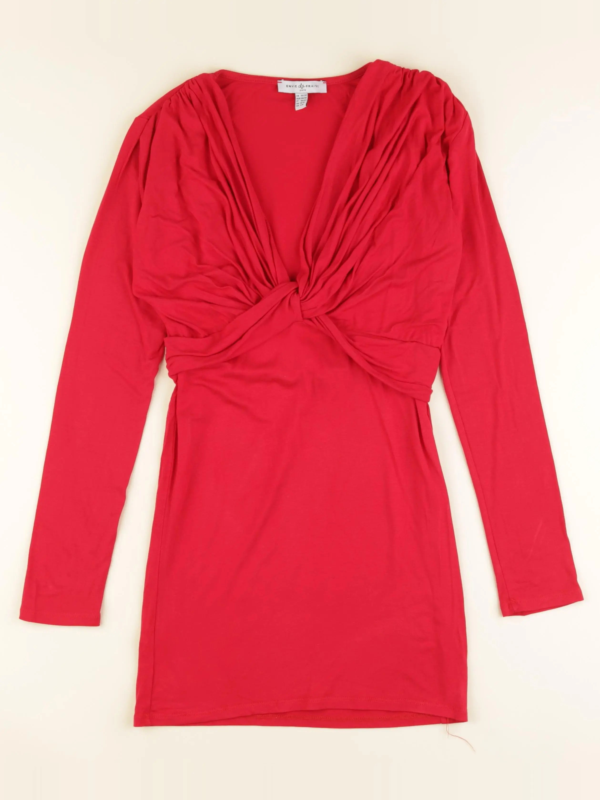 Envie de fraise - tee-shirt allaitement rouge - 36 à 38