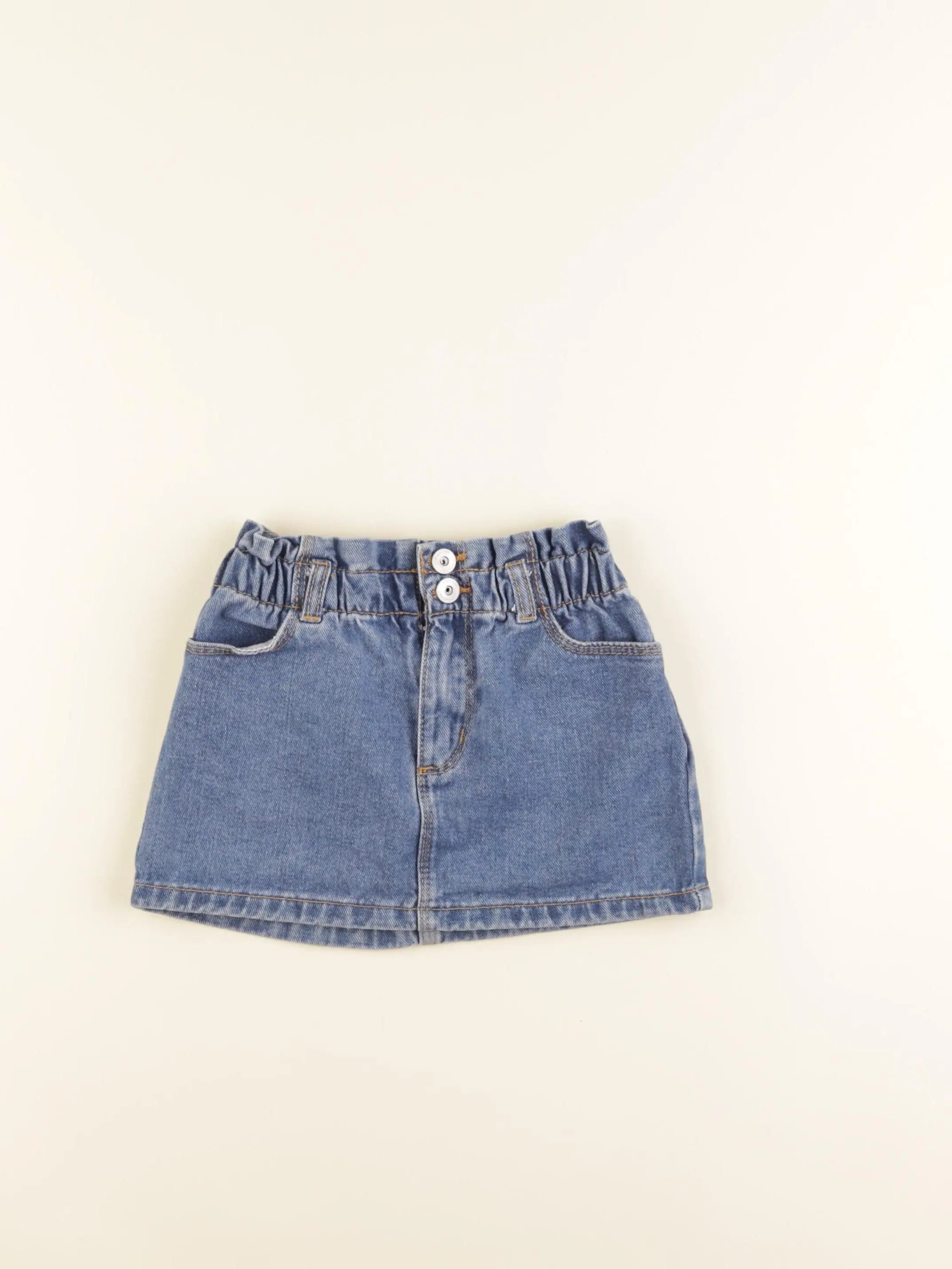 Vertbaudet - jupe bleu - 4 ans