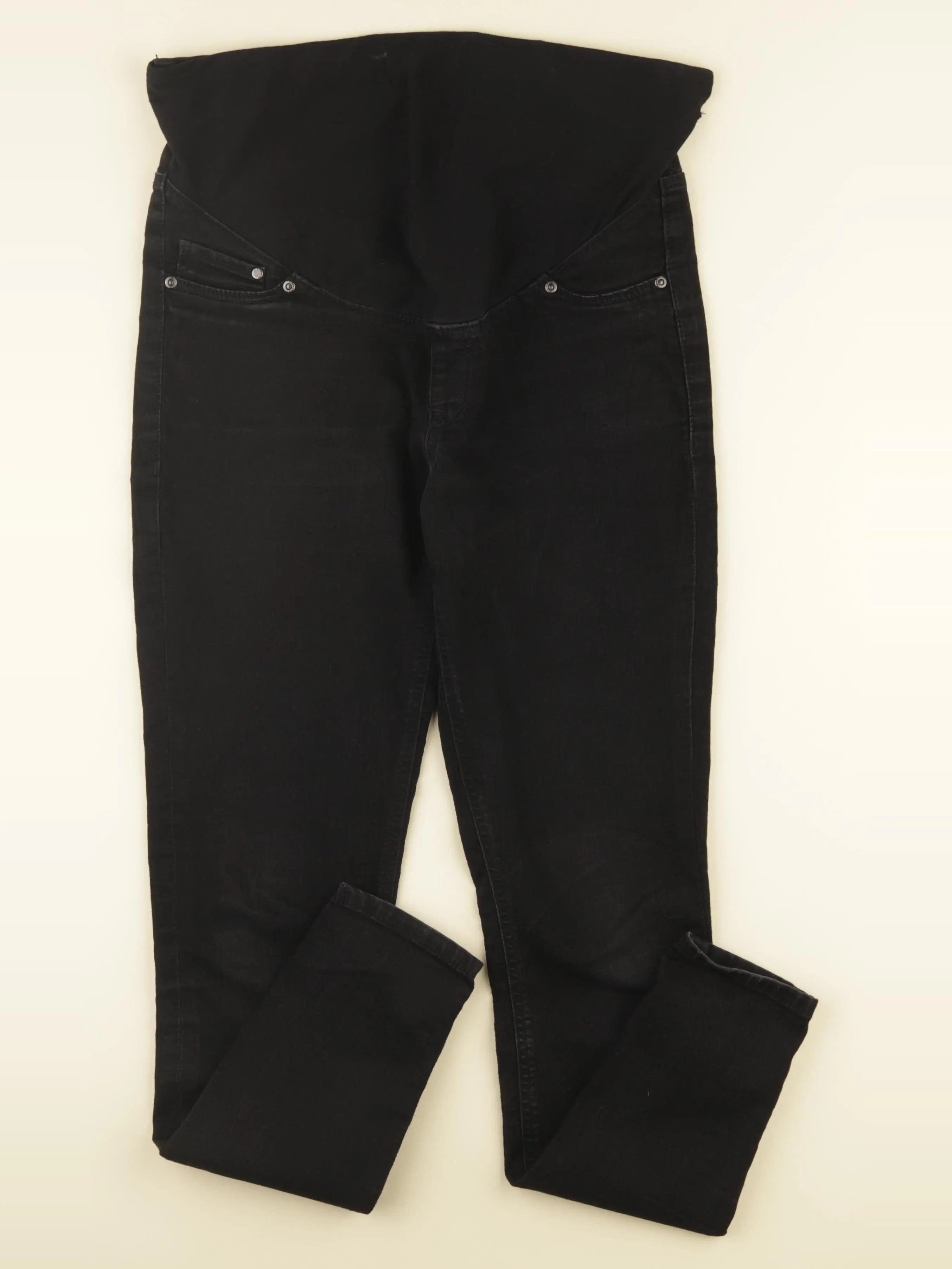 H&M - jean grossesse noir - m