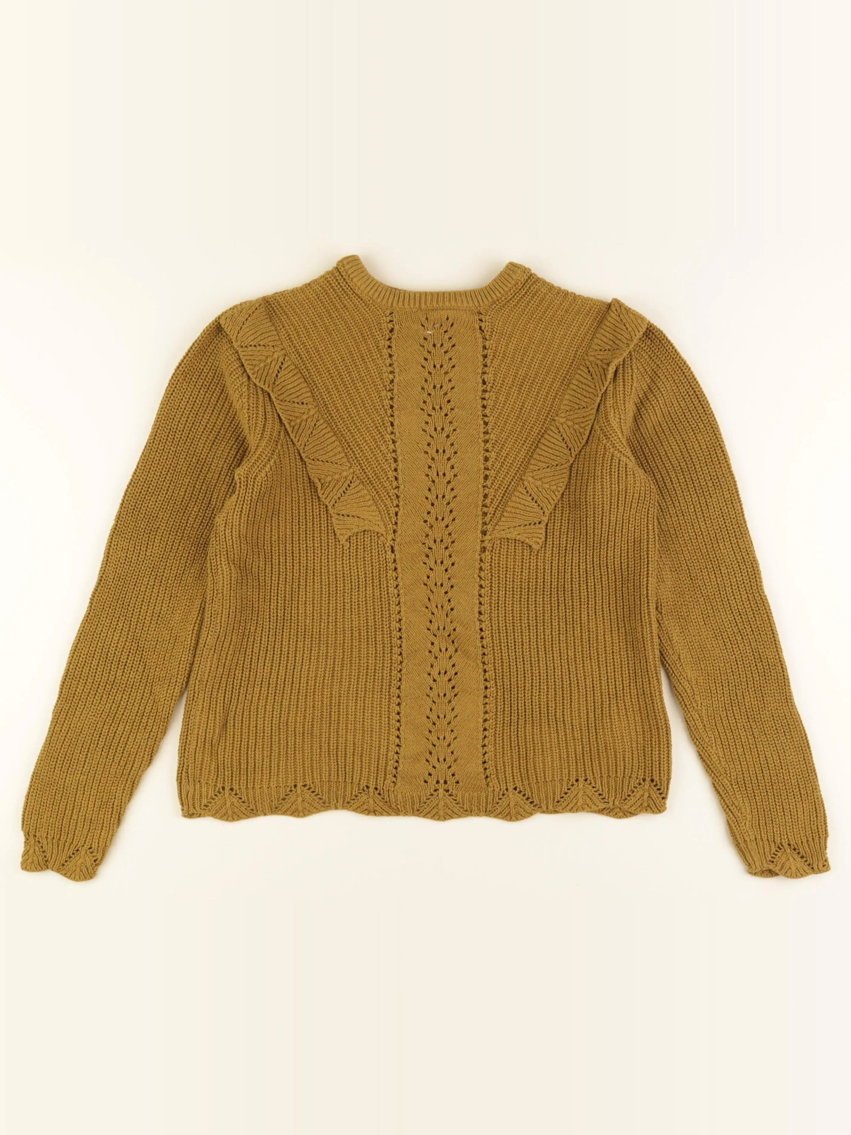 Vertbaudet - pull vert - 14 ans