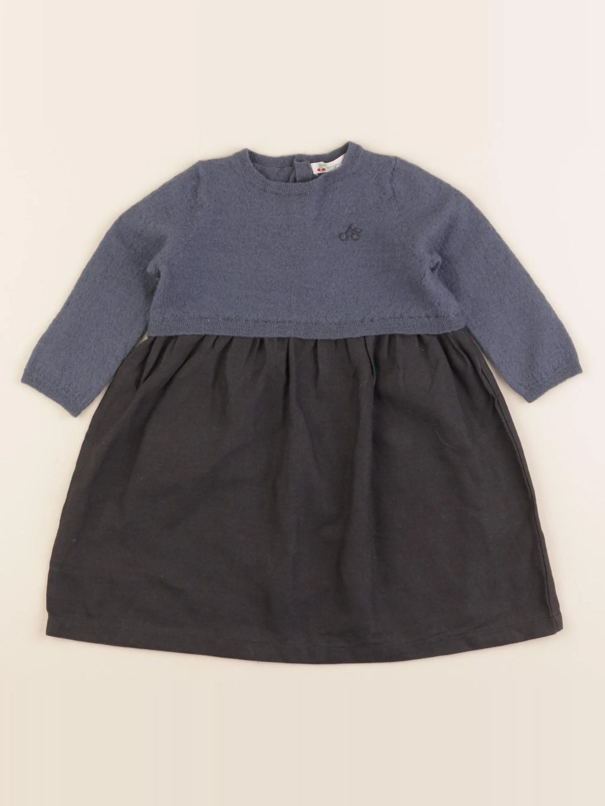 Bonpoint - robe gris - 18 mois