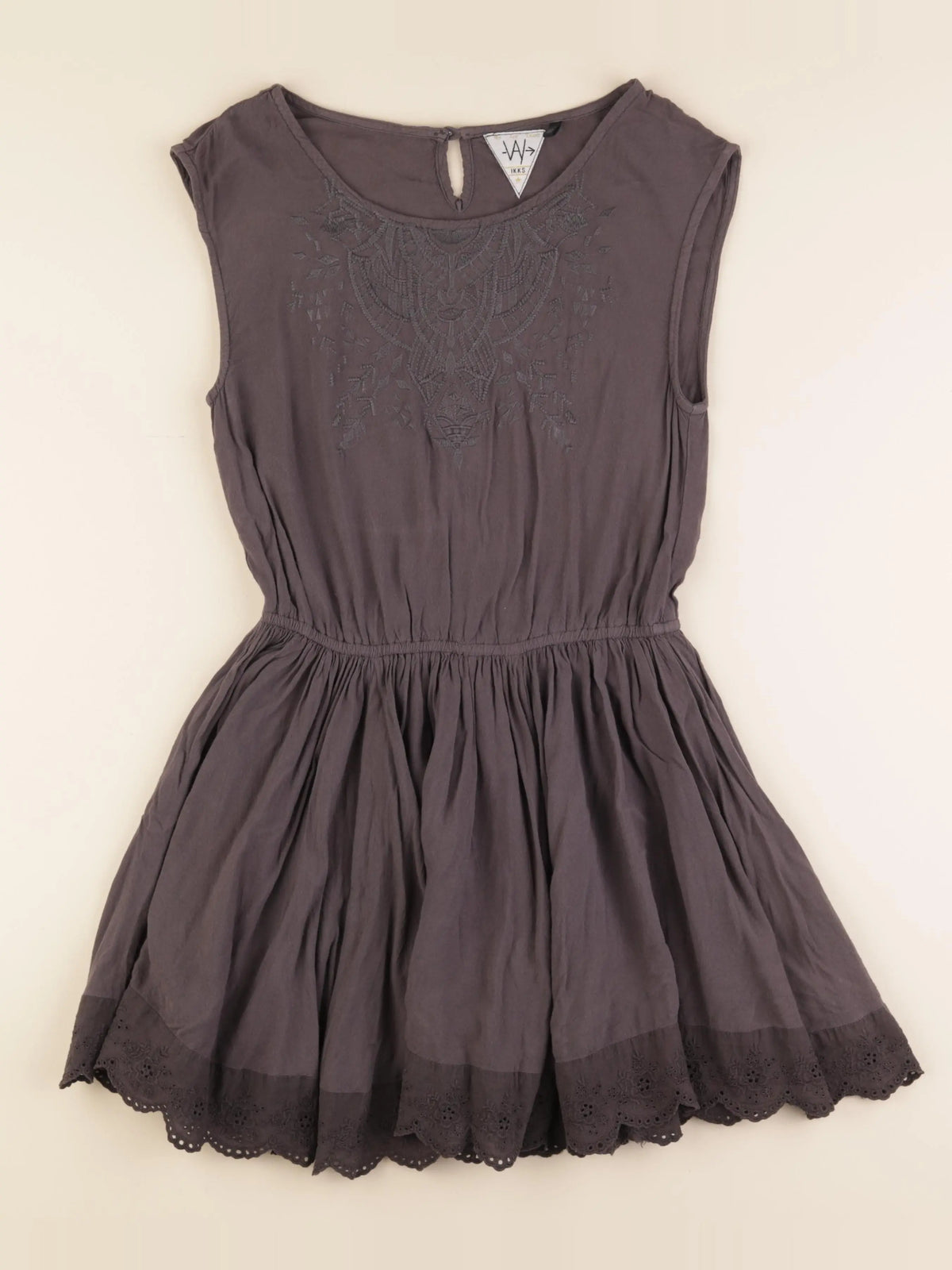 IKKS - robe gris - 12 ans