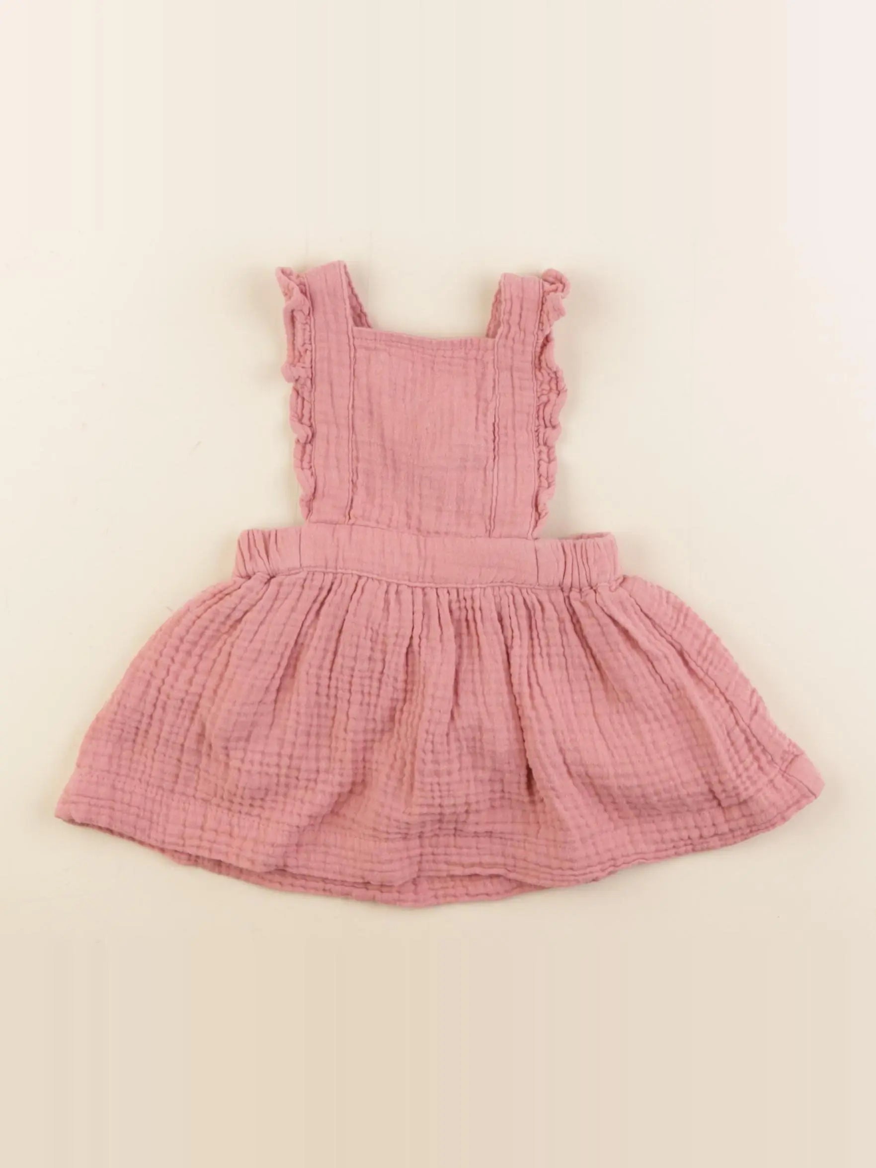 Vertbaudet - robe rose - 6 mois