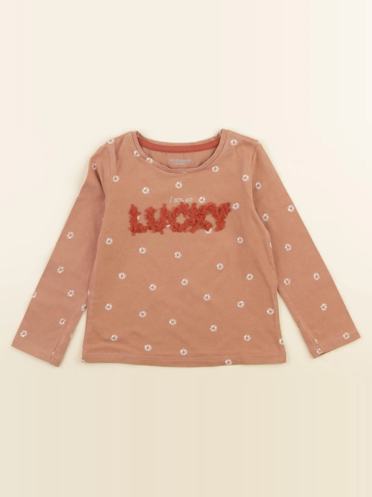 Vertbaudet - tee-shirt rose - 2 ans