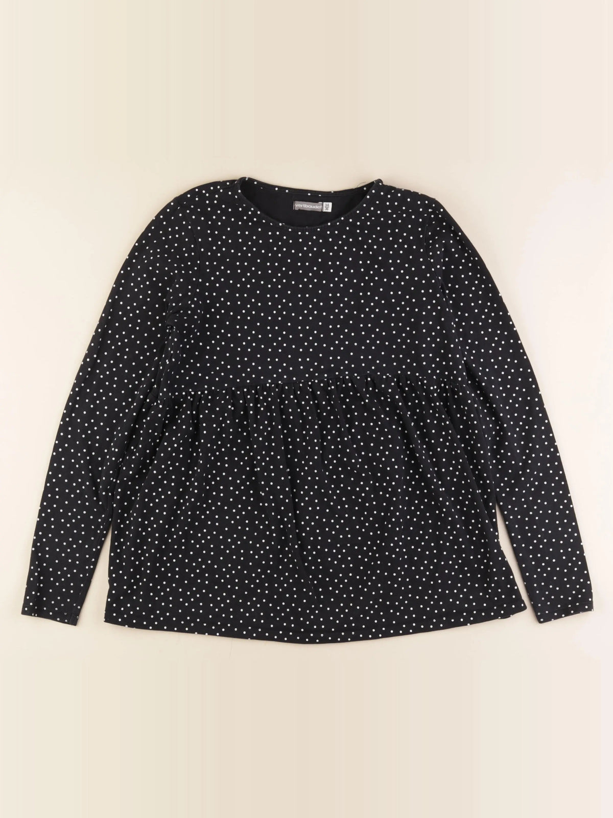 Vertbaudet - tee-shirt grossesse noir - 34 à 36