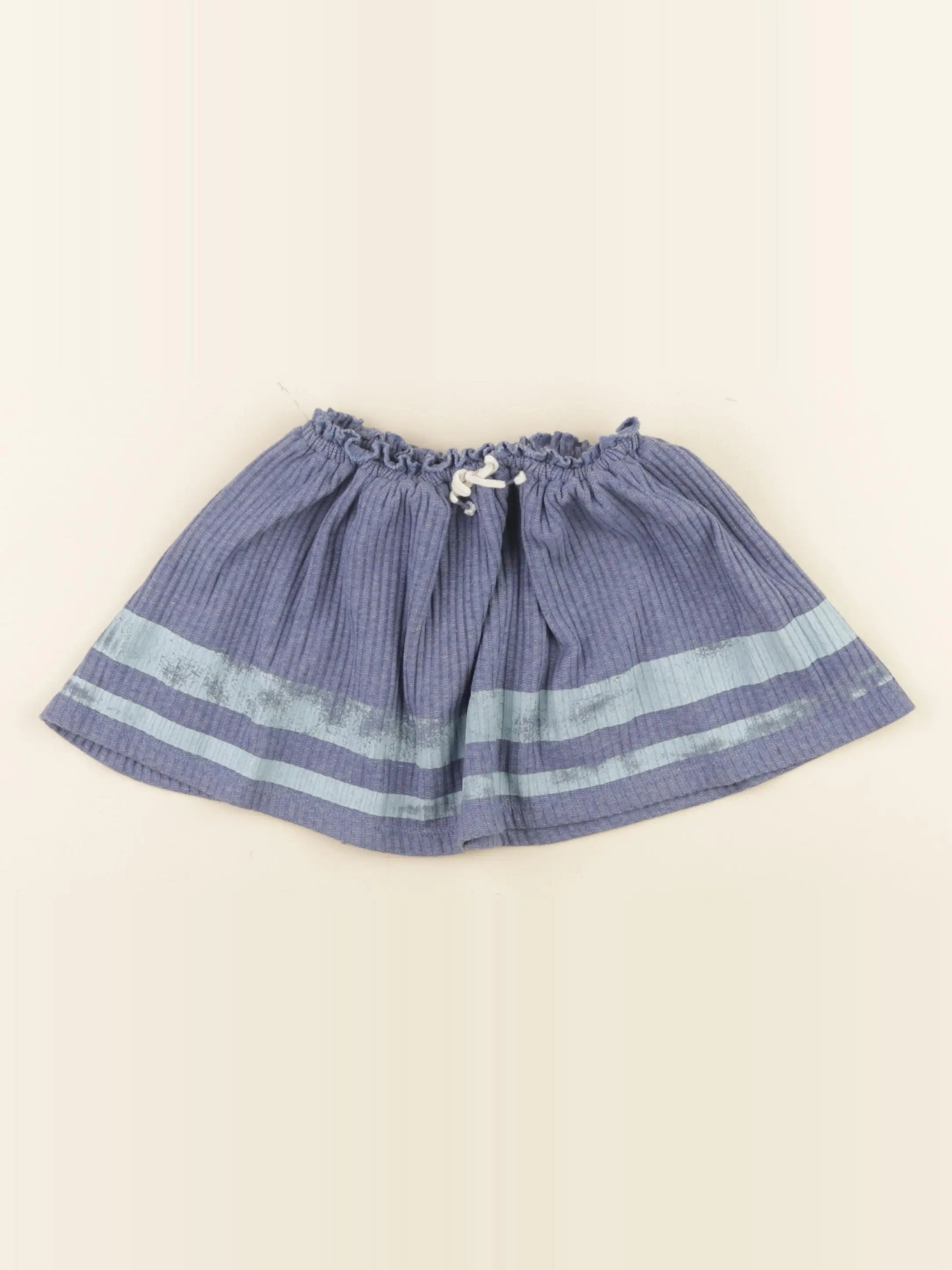 Zara - jupe bleu - 3/4 ans