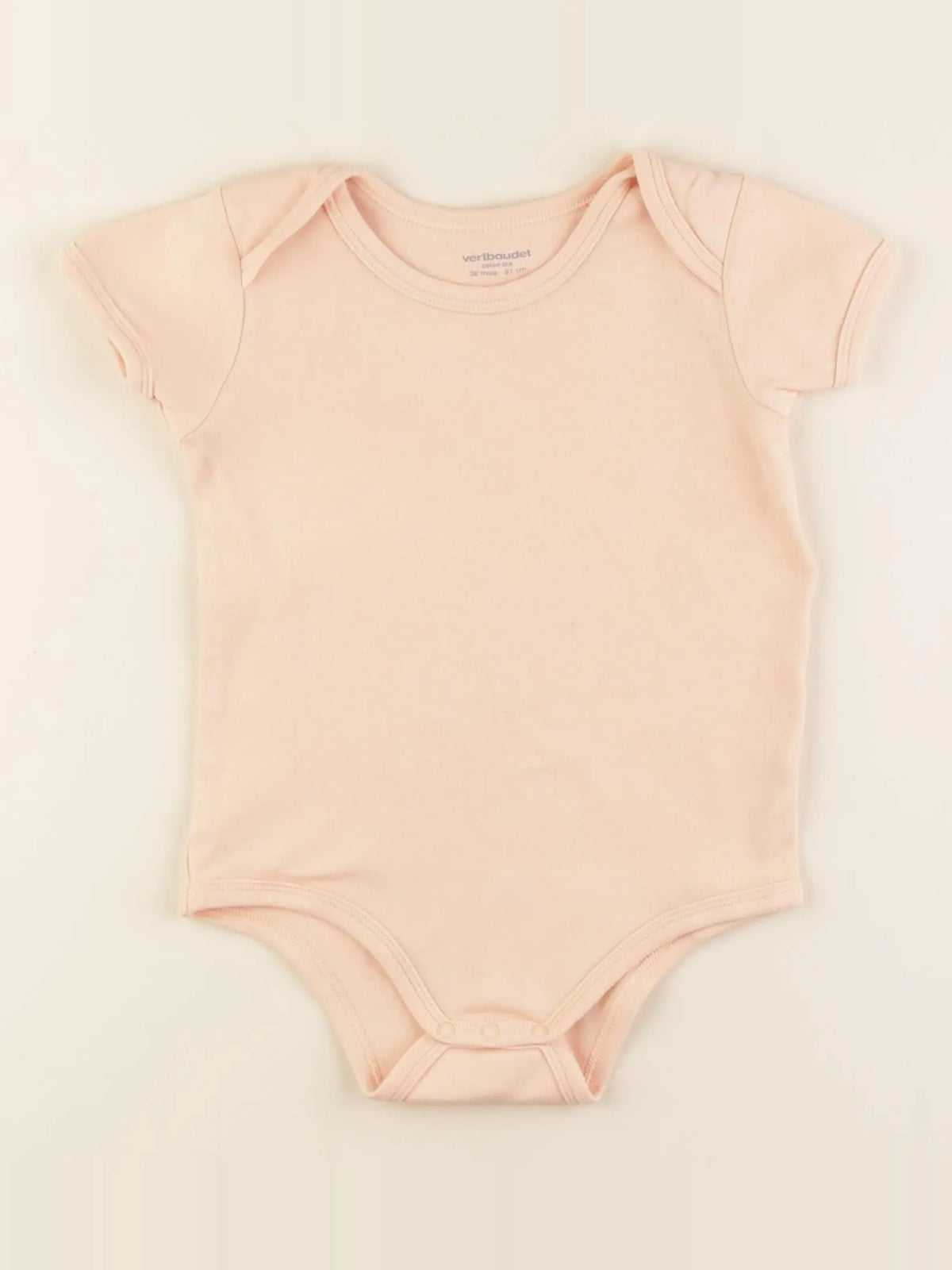 Vertbaudet - body orange - 36 mois