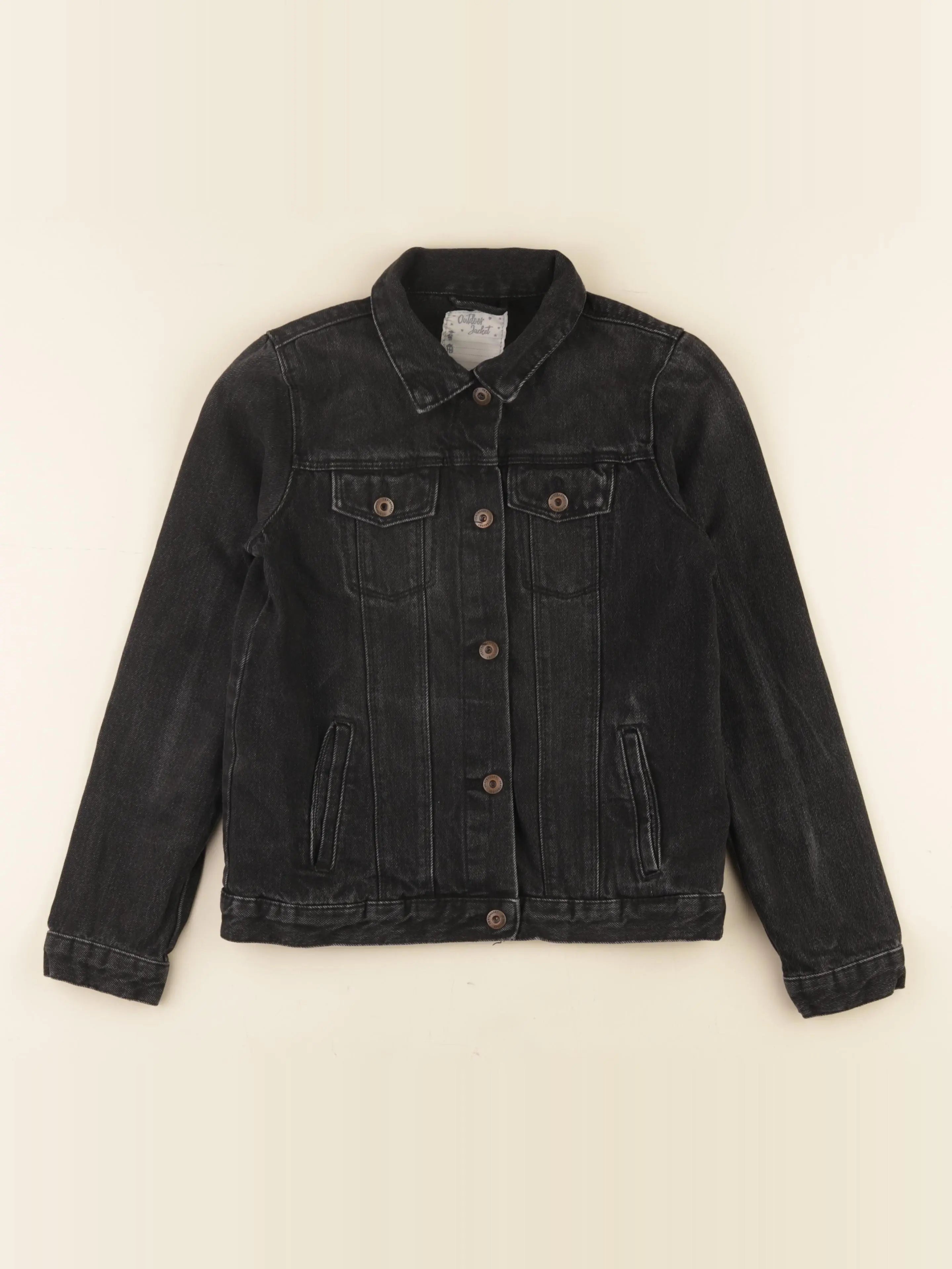 Vertbaudet - veste noir - 10 ans