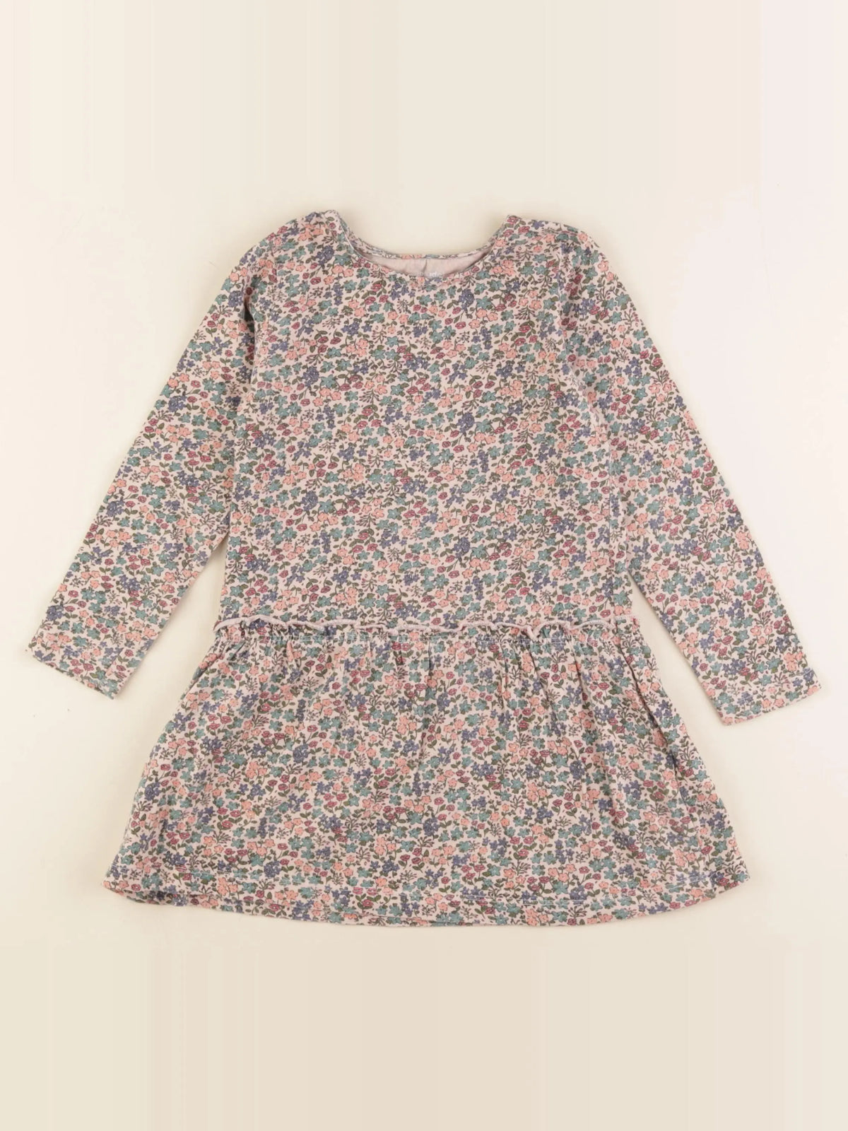 Vertbaudet - robe multicolore - 3 ans