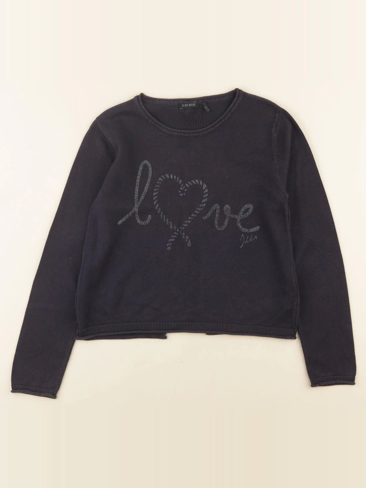 IKKS - pull bleu - 10 ans