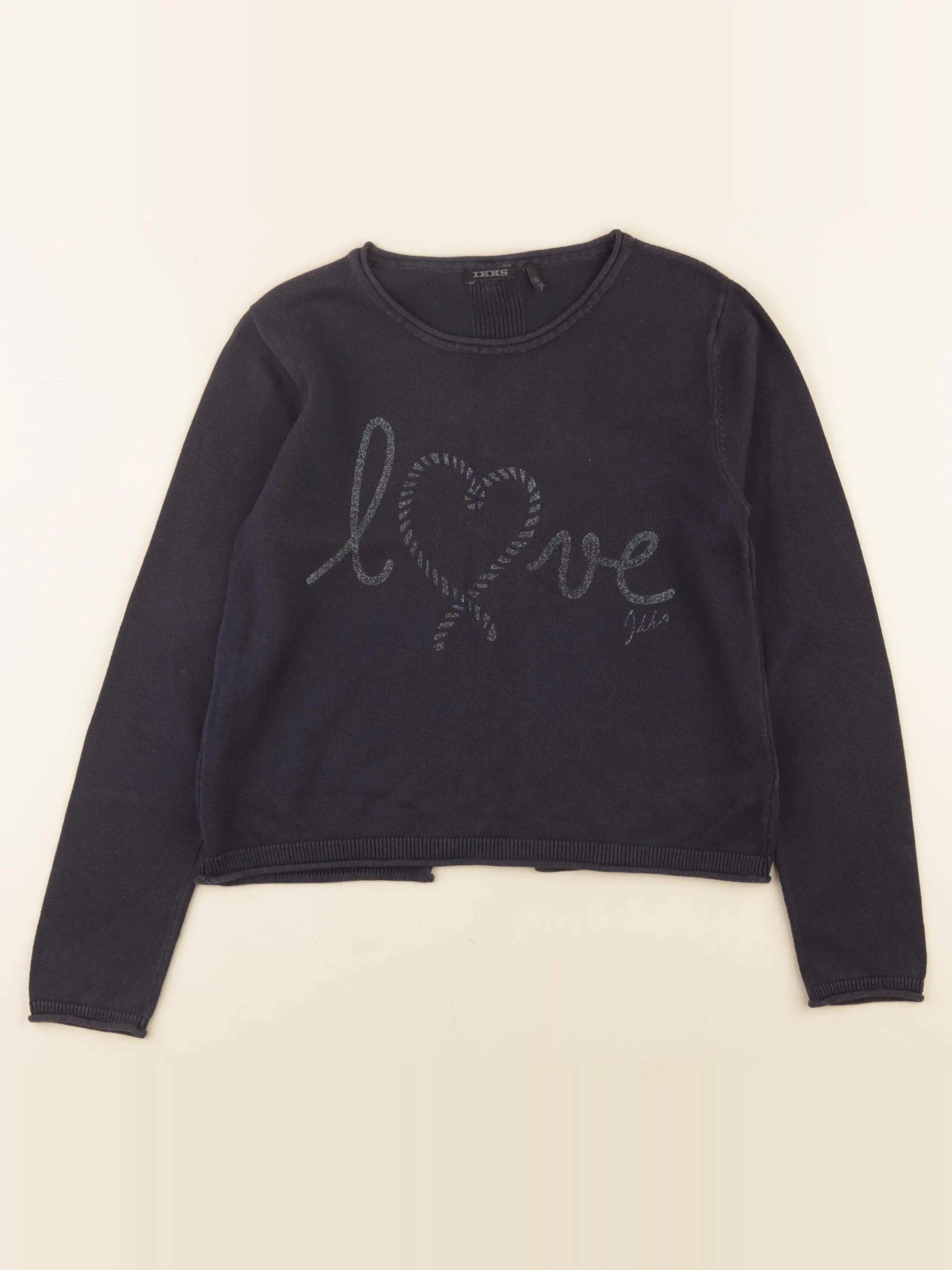 IKKS - pull bleu - 10 ans