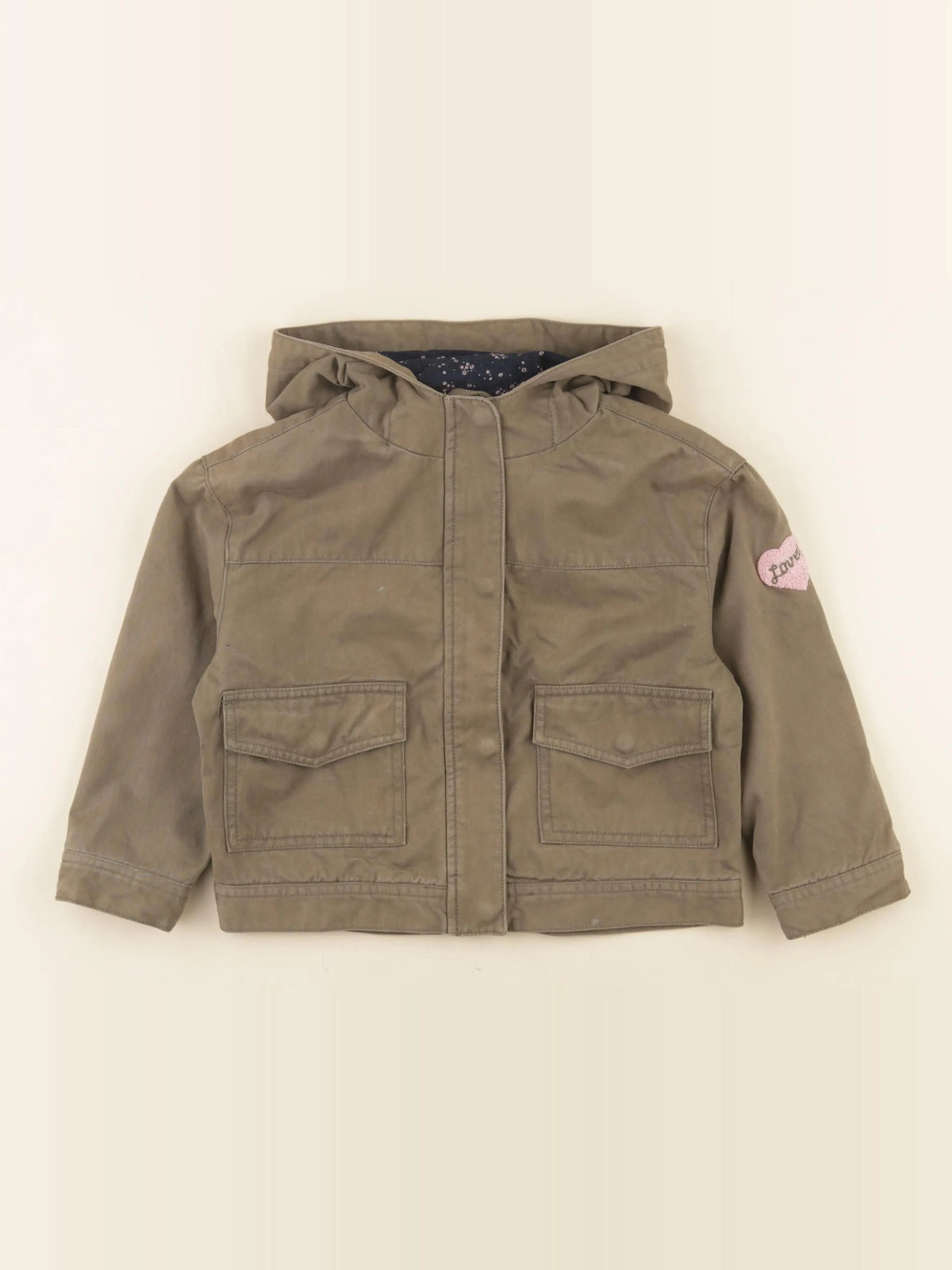 Vertbaudet - veste vert - 5 ans