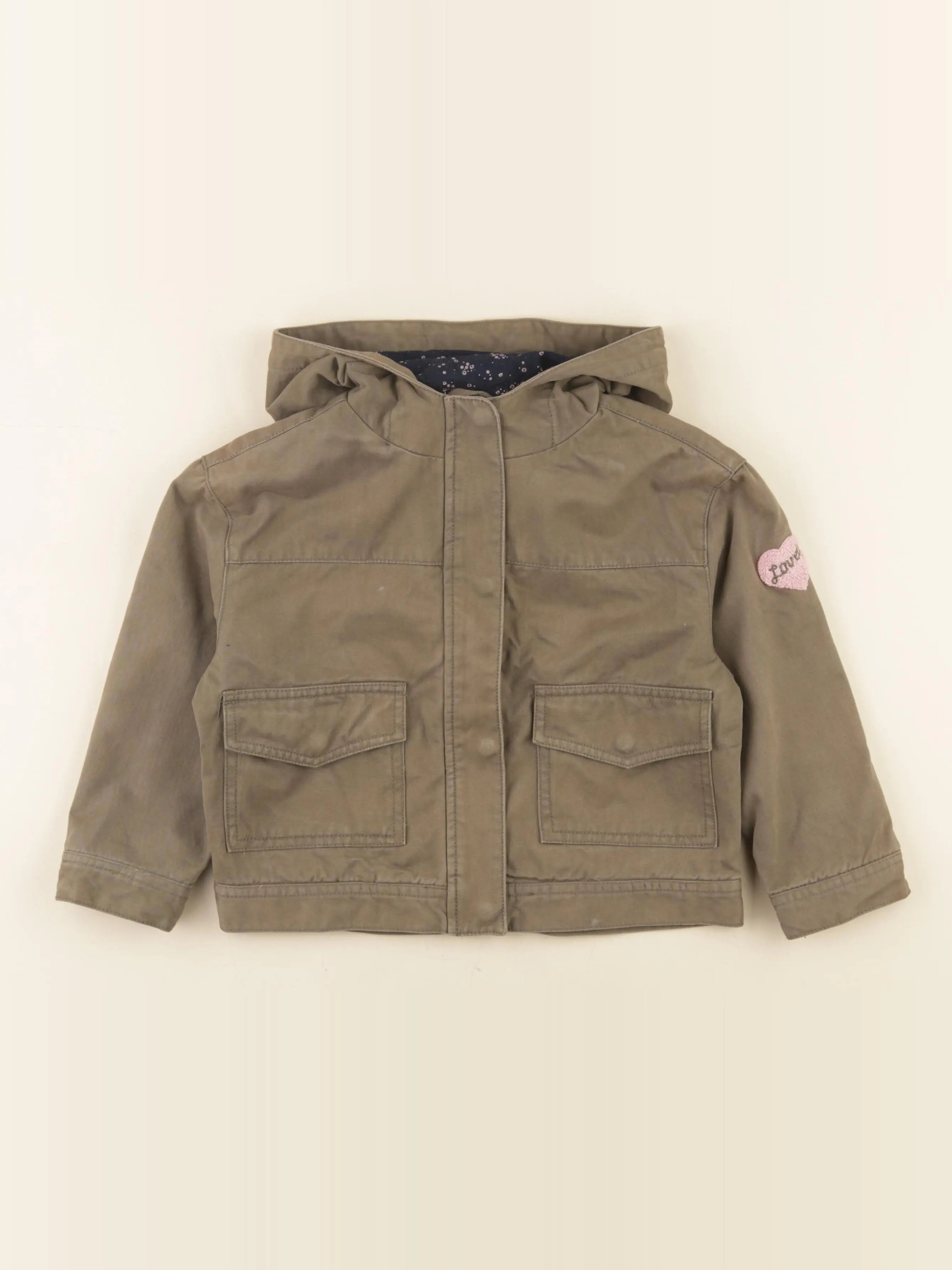 Vertbaudet - veste vert - 5 ans