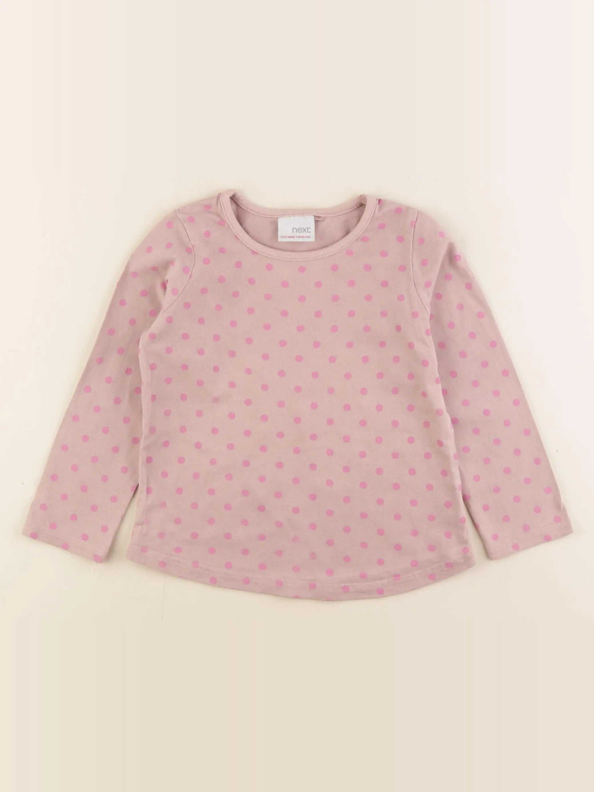 Next - tee-shirt rose - 18/24 mois