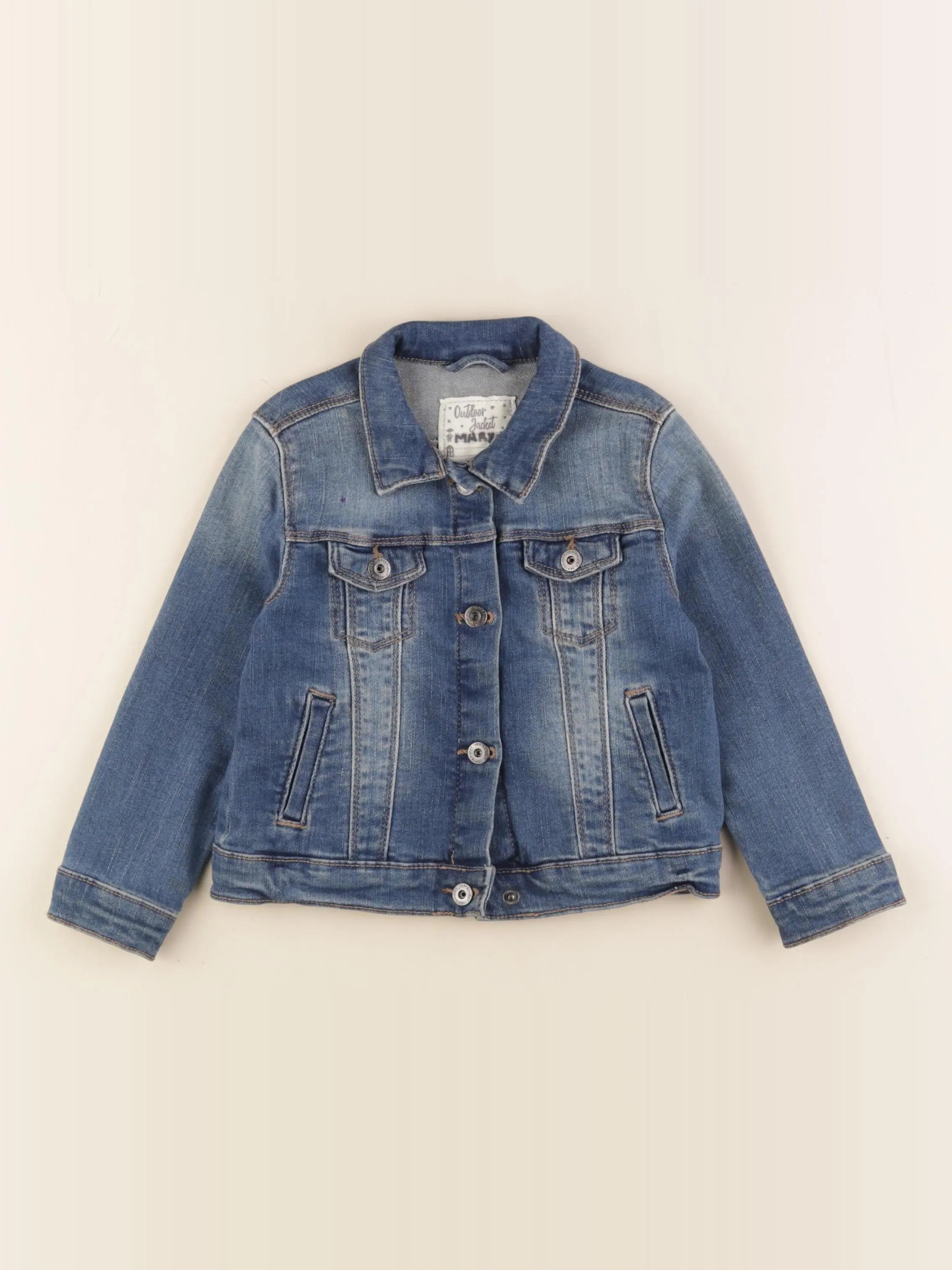 Vertbaudet - veste bleu - 3 ans