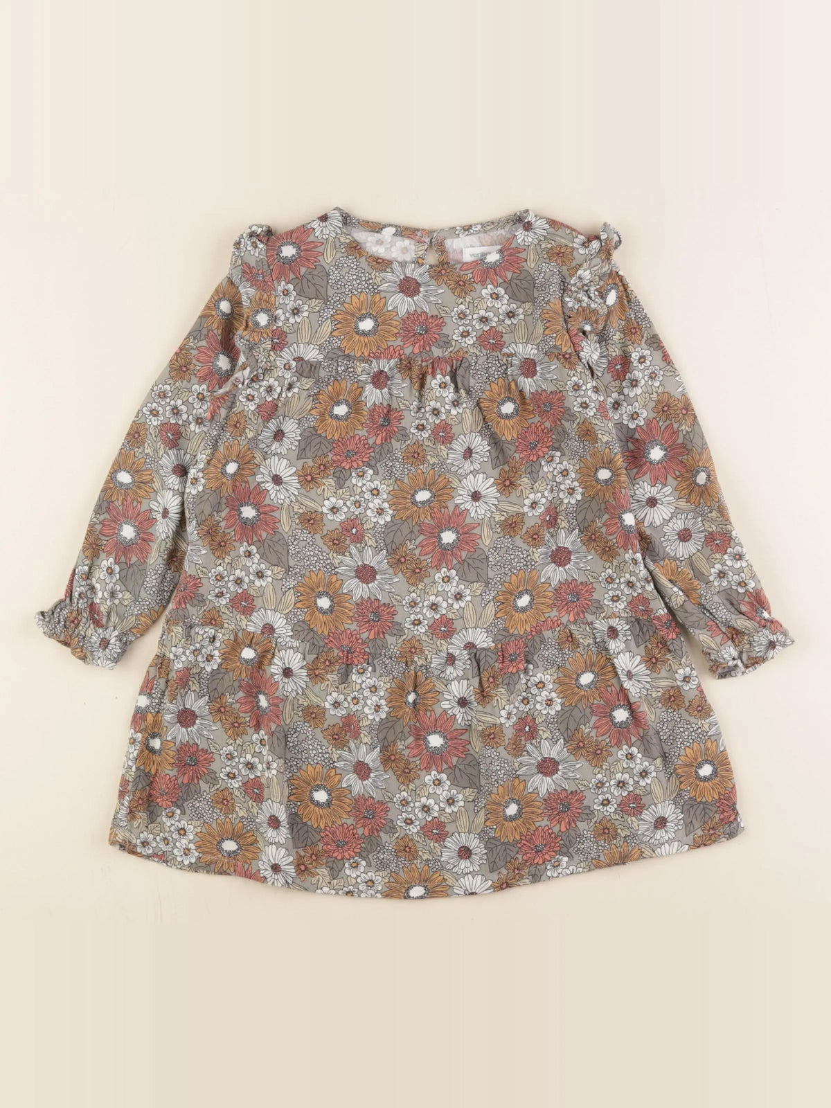 Vertbaudet - robe multicolore - 3 ans