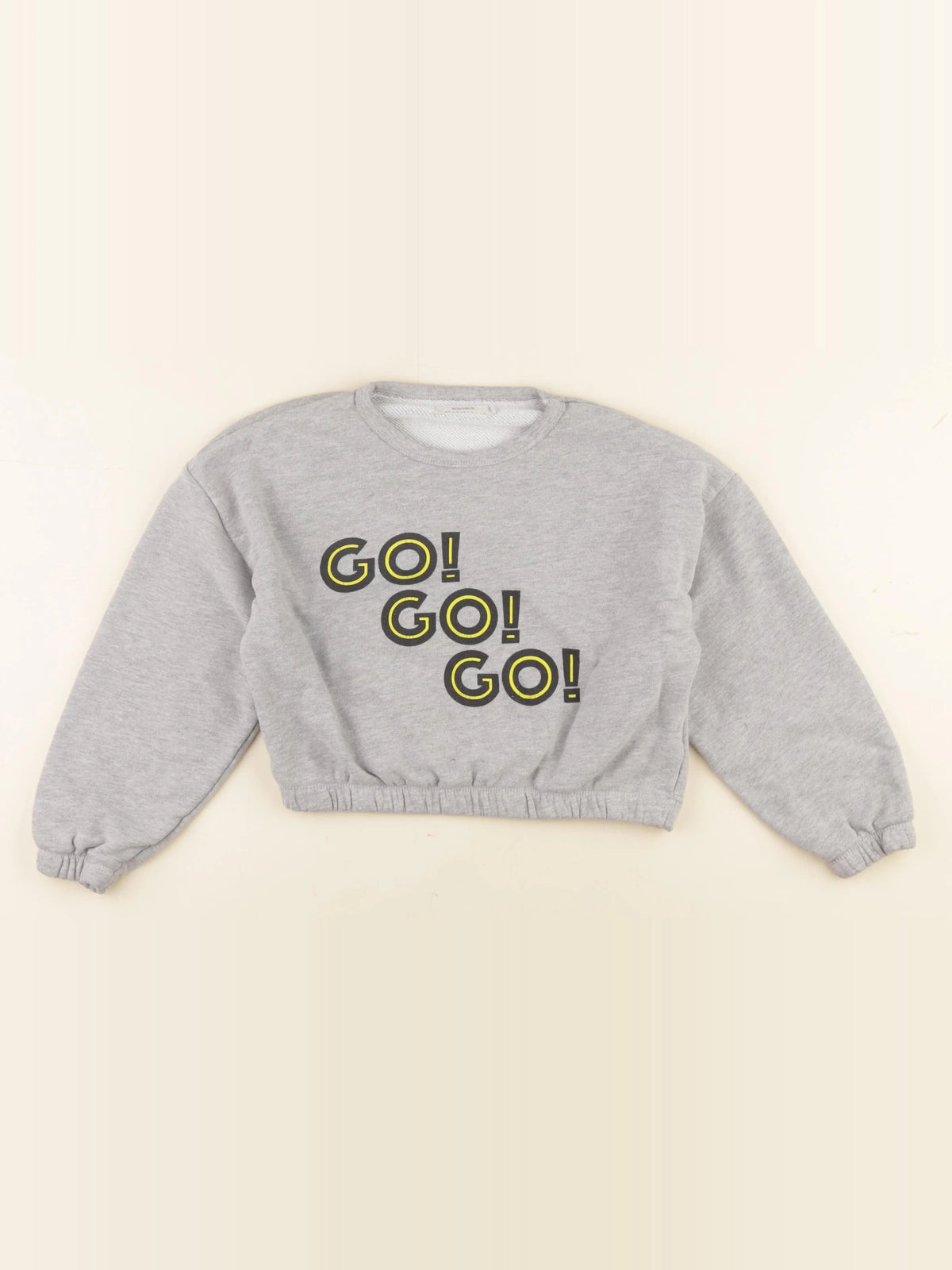 Monoprix - sweat gris - 12 ans