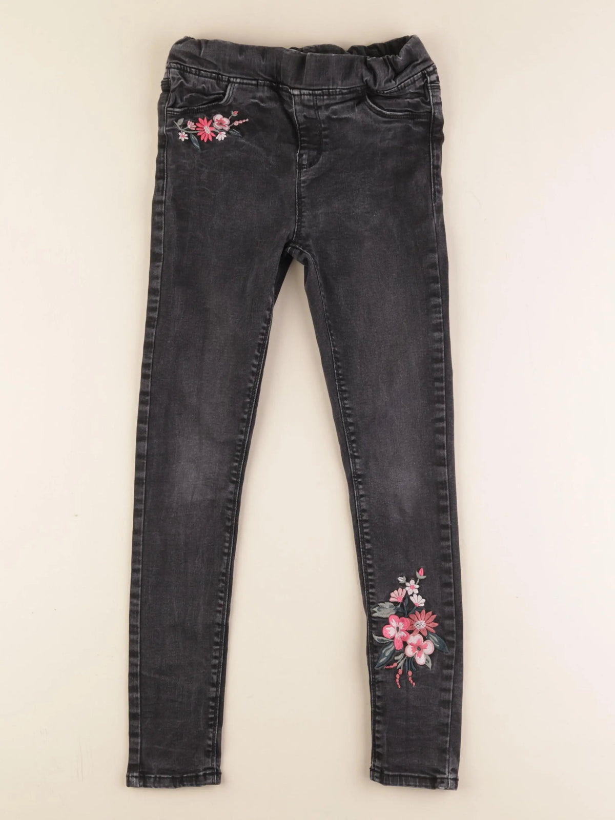Vertbaudet - jegging noir - 10 ans