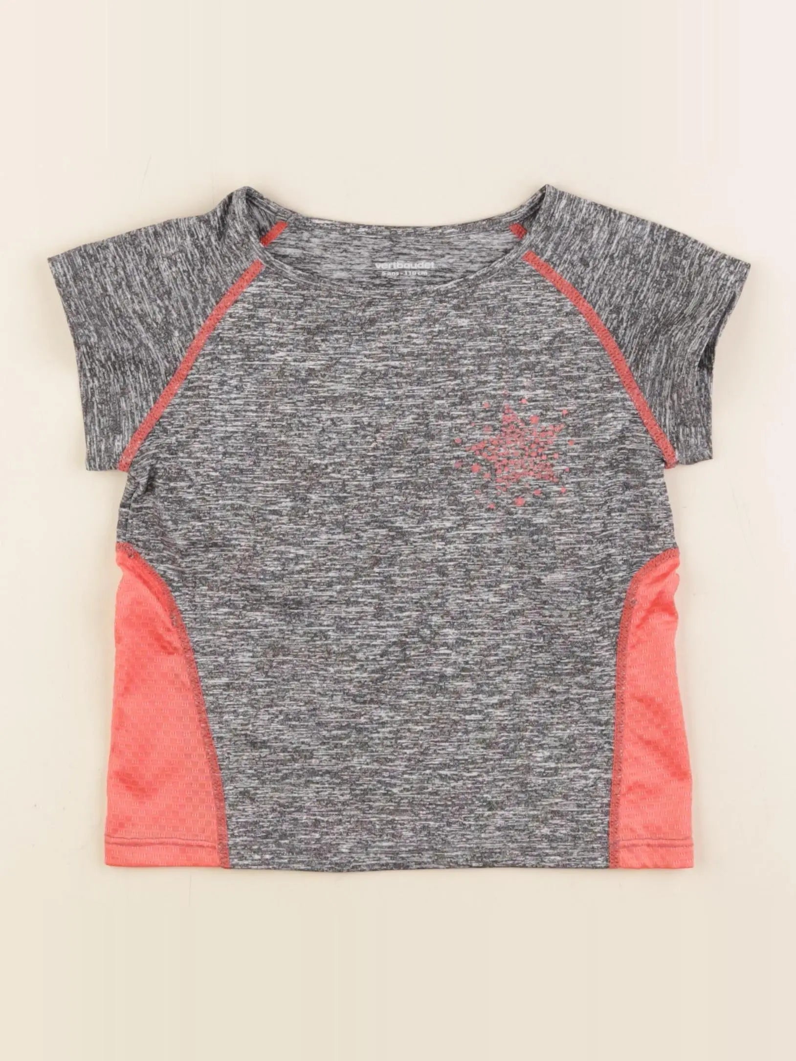 Vertbaudet - tee-shirt gris - 5 ans