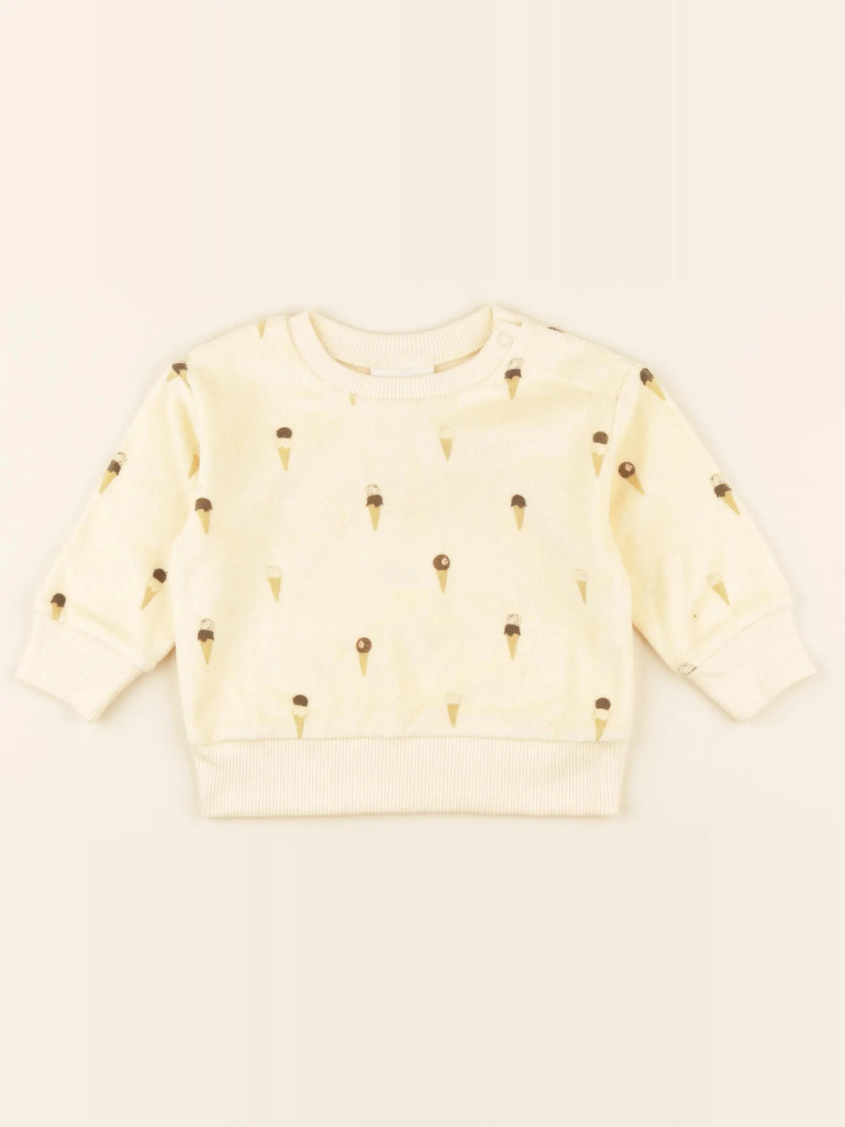 Sweat Bart Terry Glaces jaune