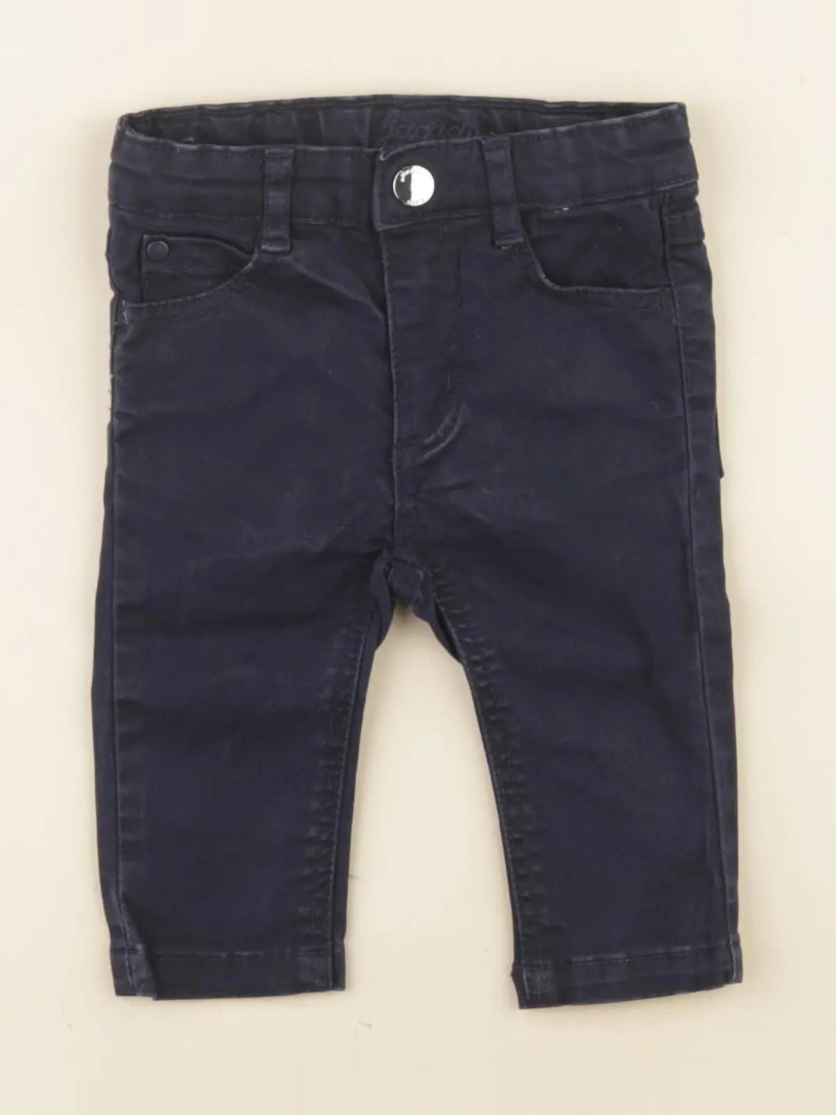 Jacadi - pantalon bleu - 6 mois