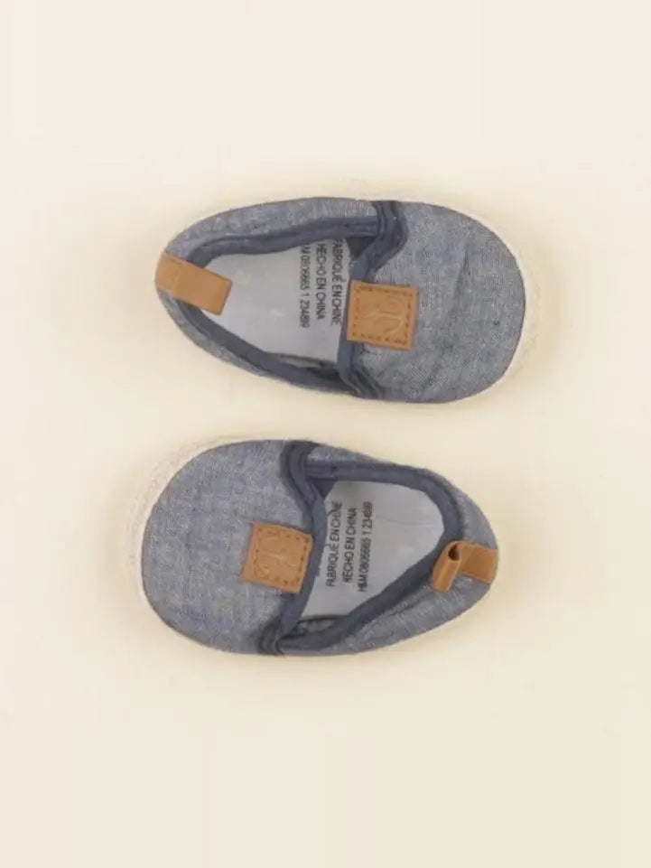 H&M - chaussons bleu - pointure 15