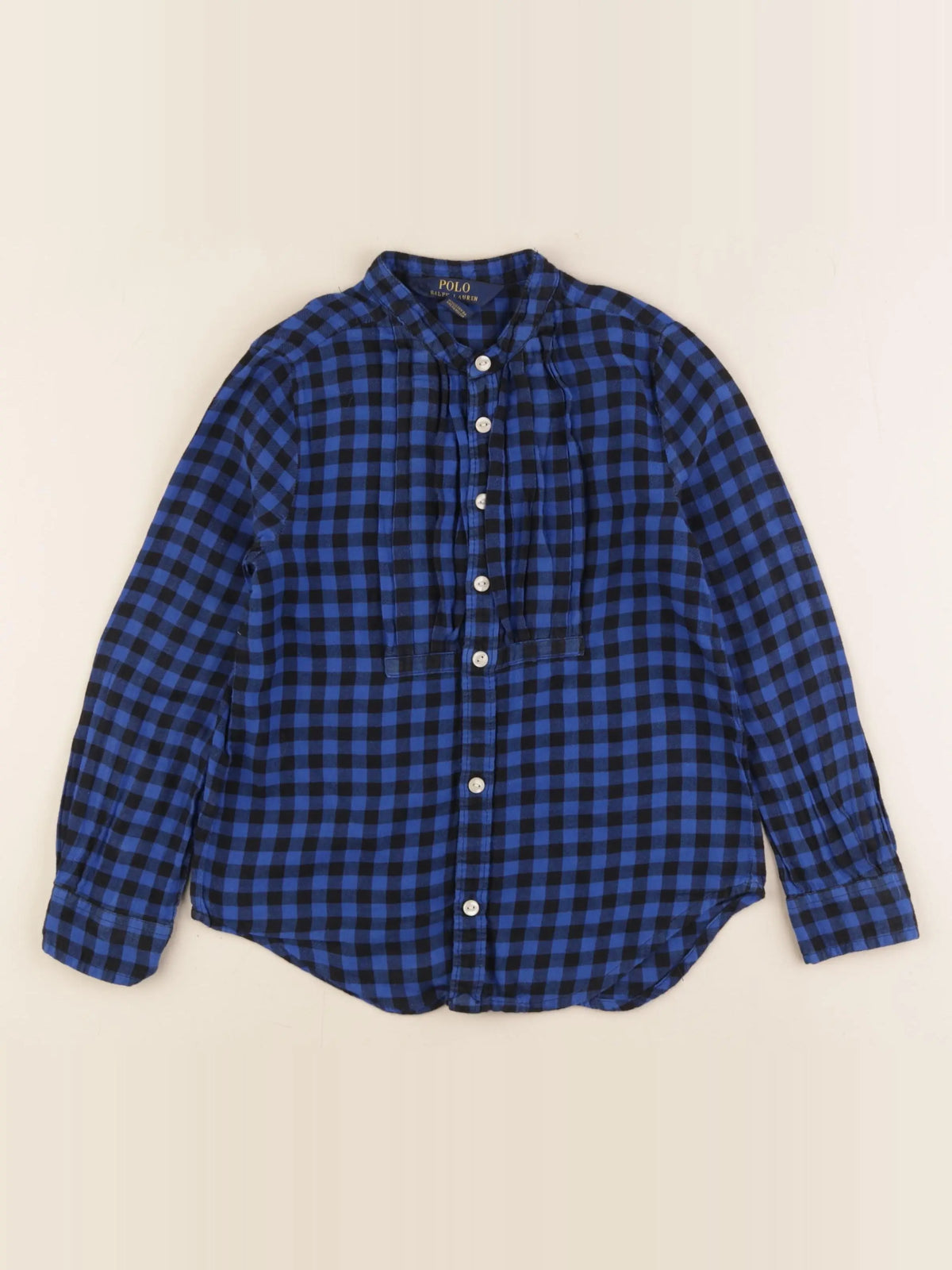 Ralph Lauren - blouse bleu, noir - 6 ans
