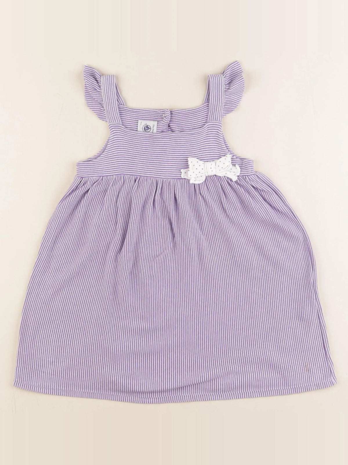 Petit Bateau - robe violet - 24 mois