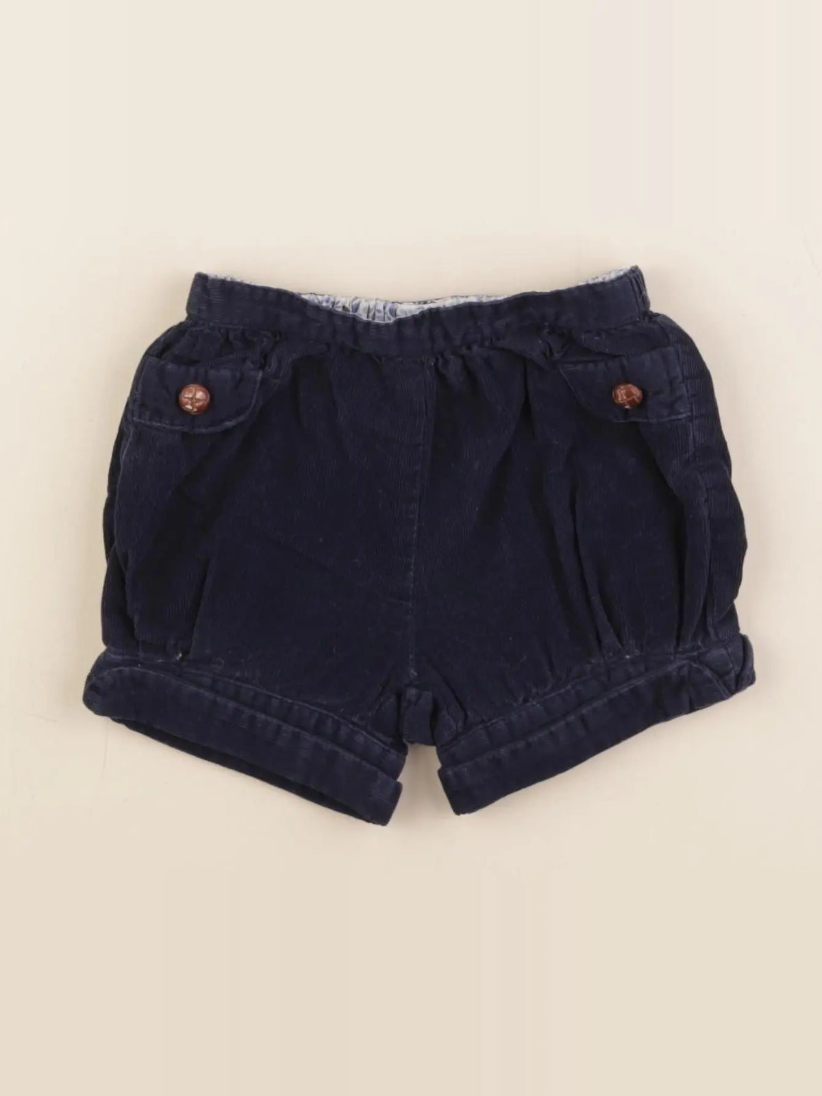 Jacadi - short bleu - 12 mois