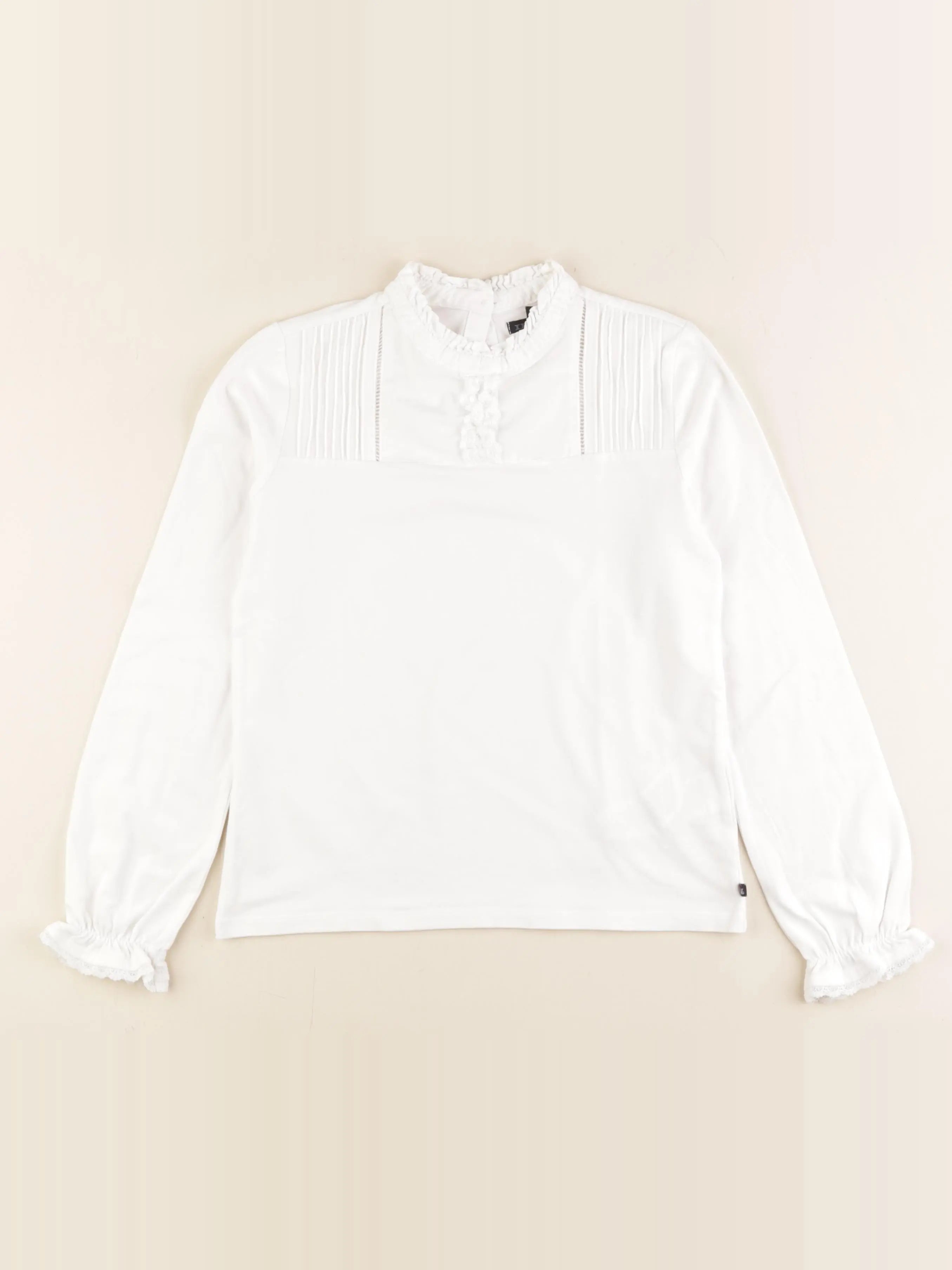 IKKS - tee-shirt blanc - 10 ans