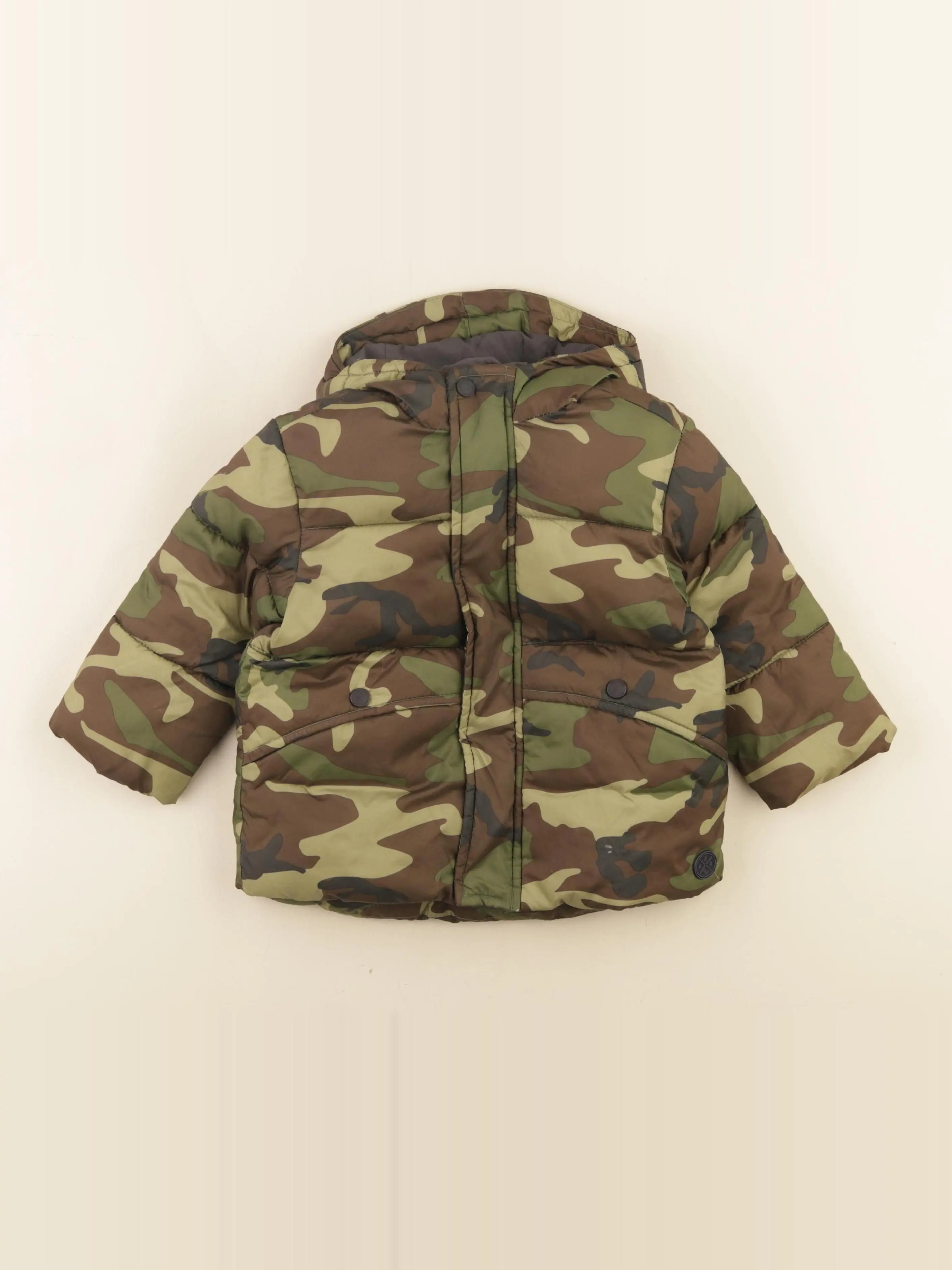Zara - doudoune vert - 18/24 mois