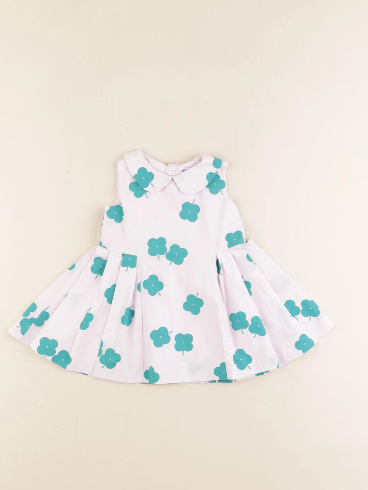 Jacadi - robe rose, vert - 6 mois