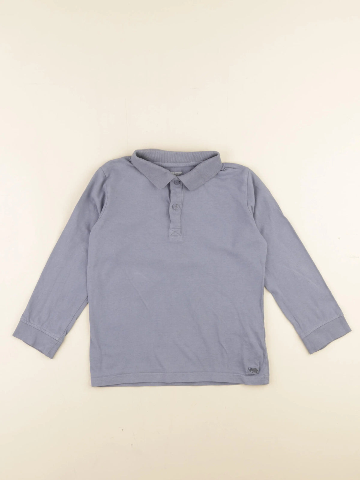 Vertbaudet - polo bleu - 8 ans