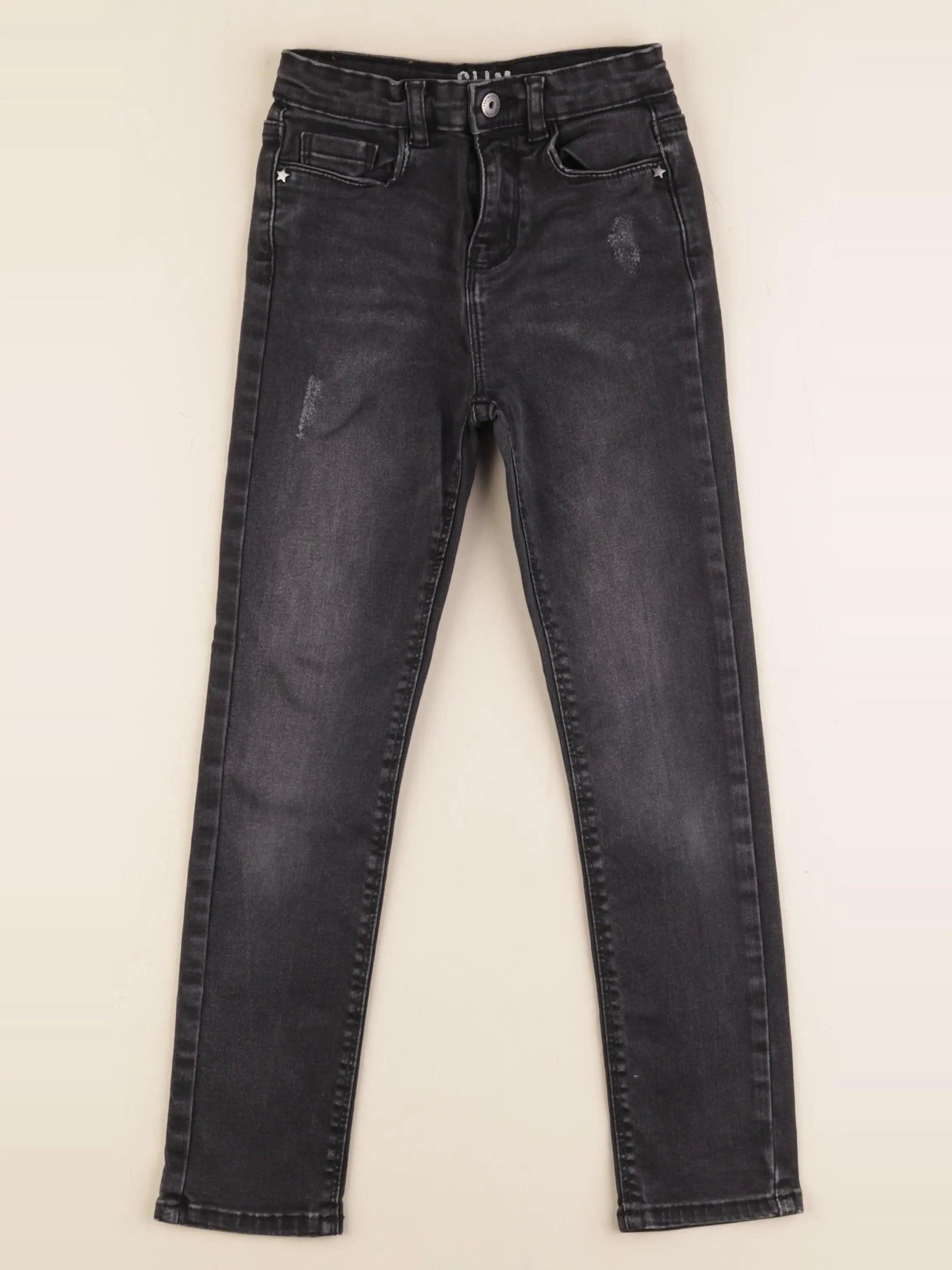Vertbaudet - jean noir - 8 ans
