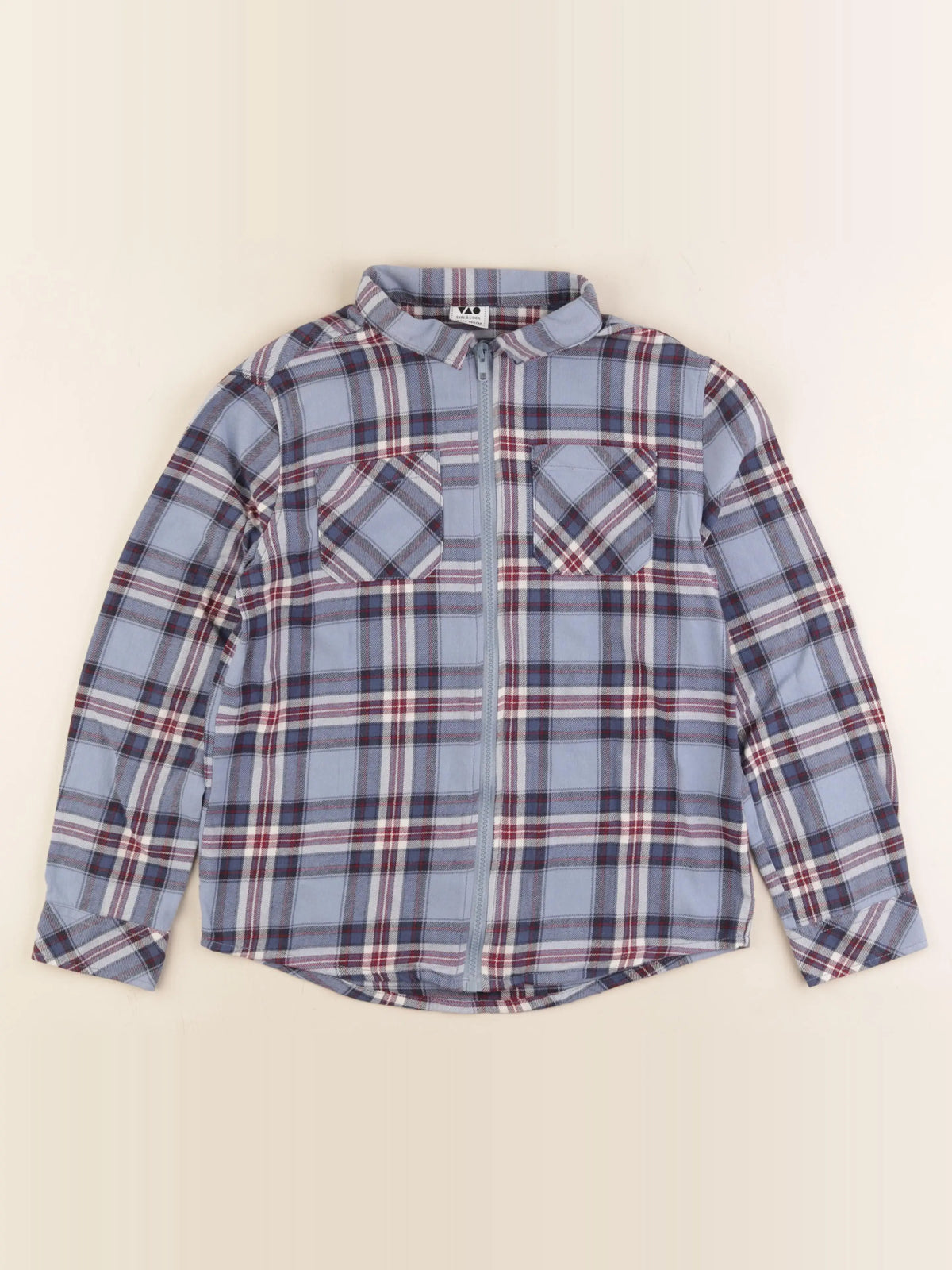 Tape à l'oeil - chemise bleu - 10 ans