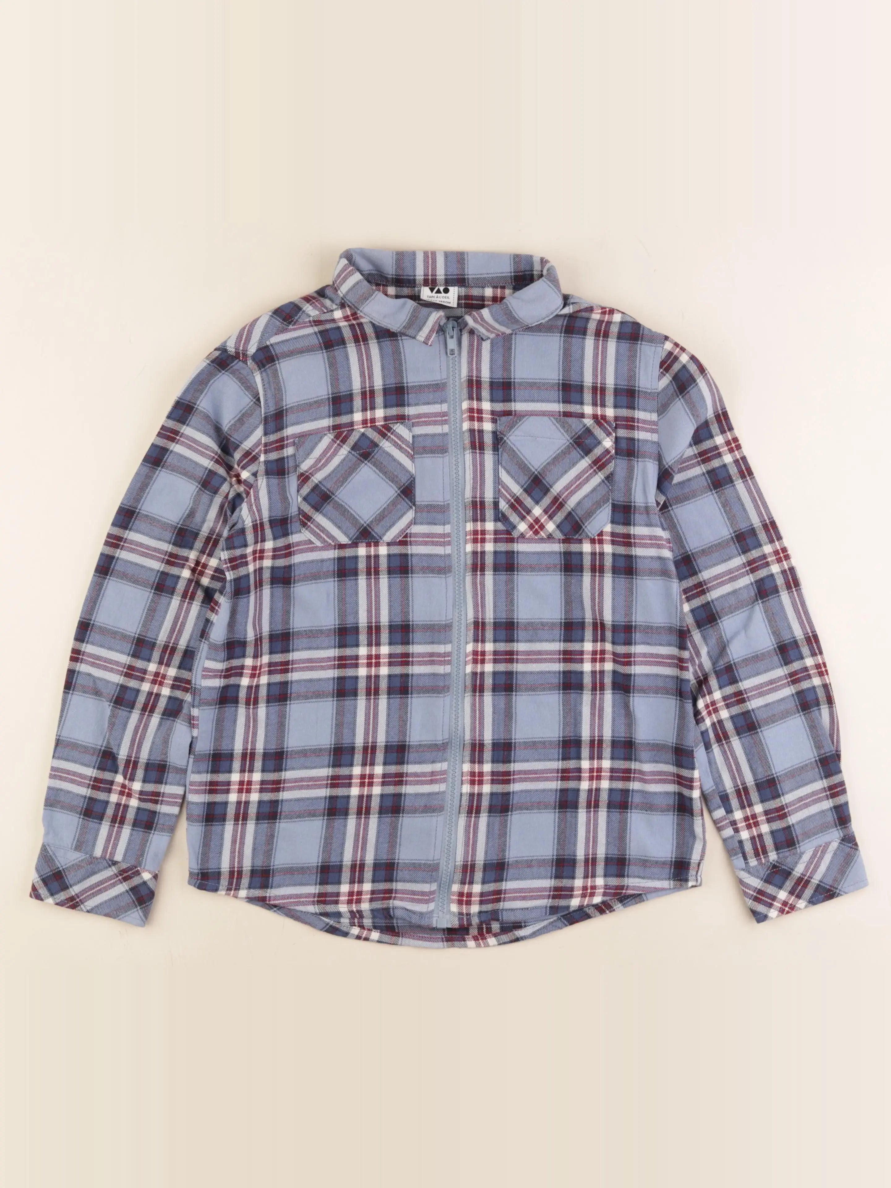 Tape à l'oeil - chemise bleu - 10 ans